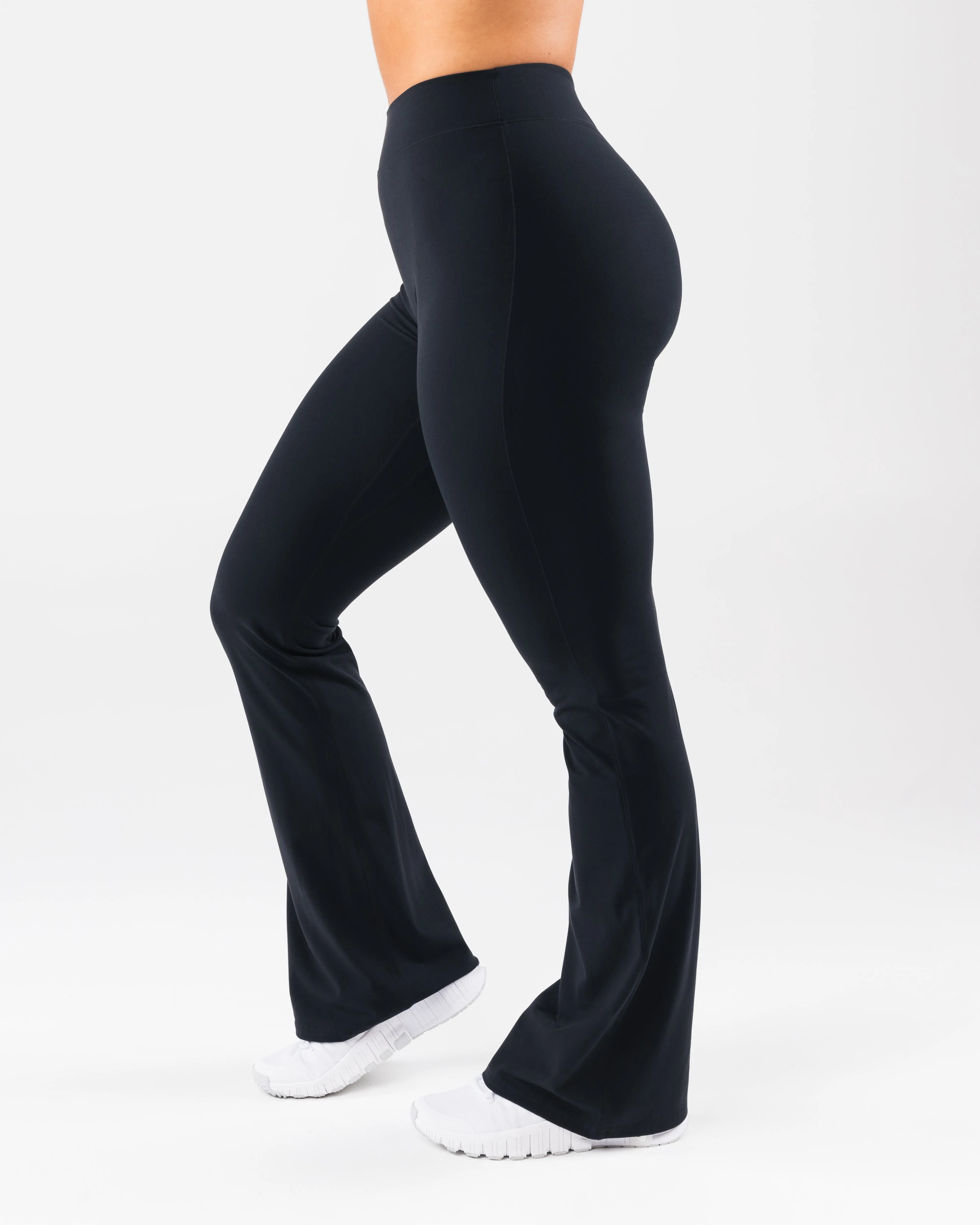 Everyday Core High Rise Flared Pant - Black sold by Alphalete product image thumbnail 3