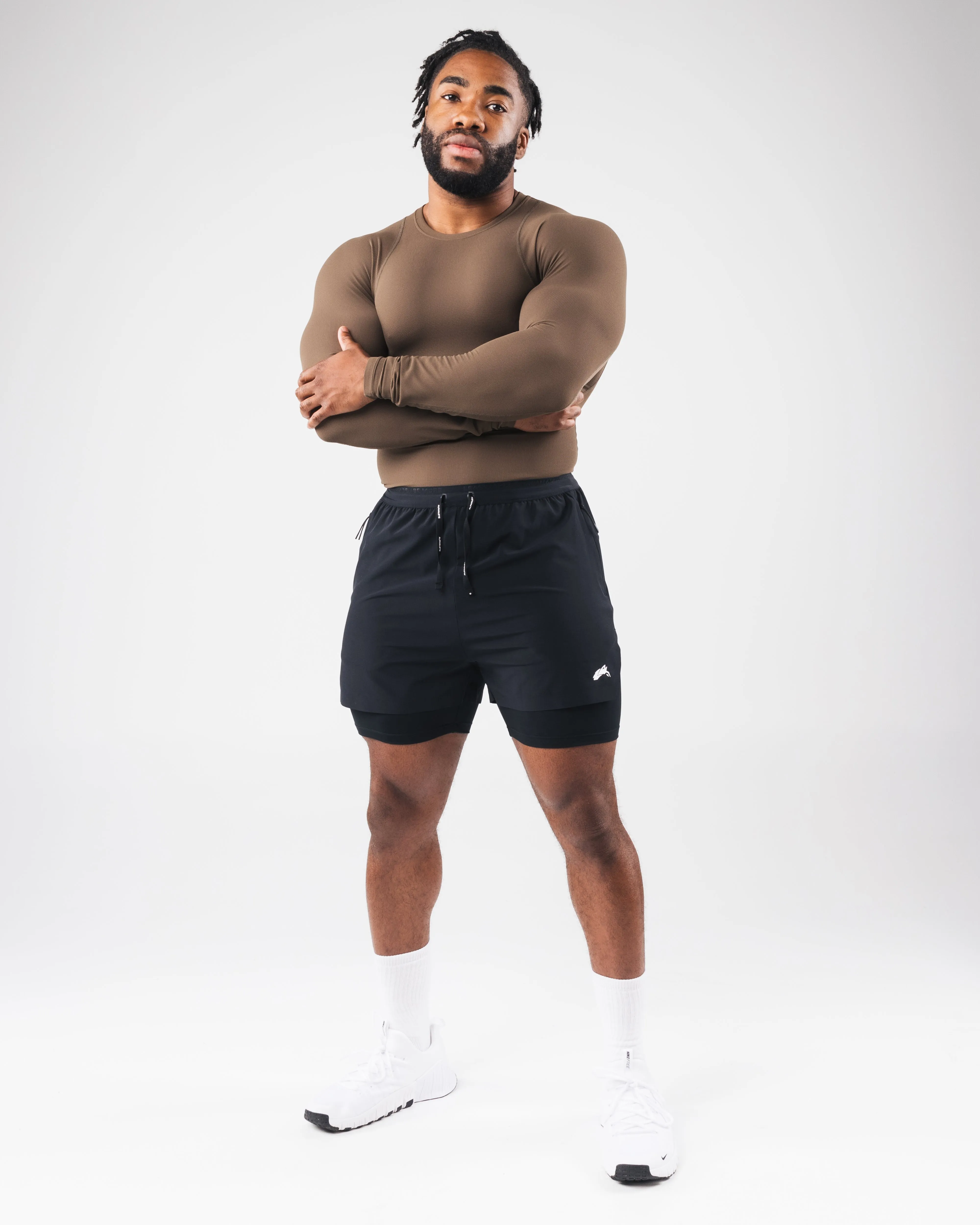 Power Long Sleeve - Carob sold by Alphalete product image thumbnail 2