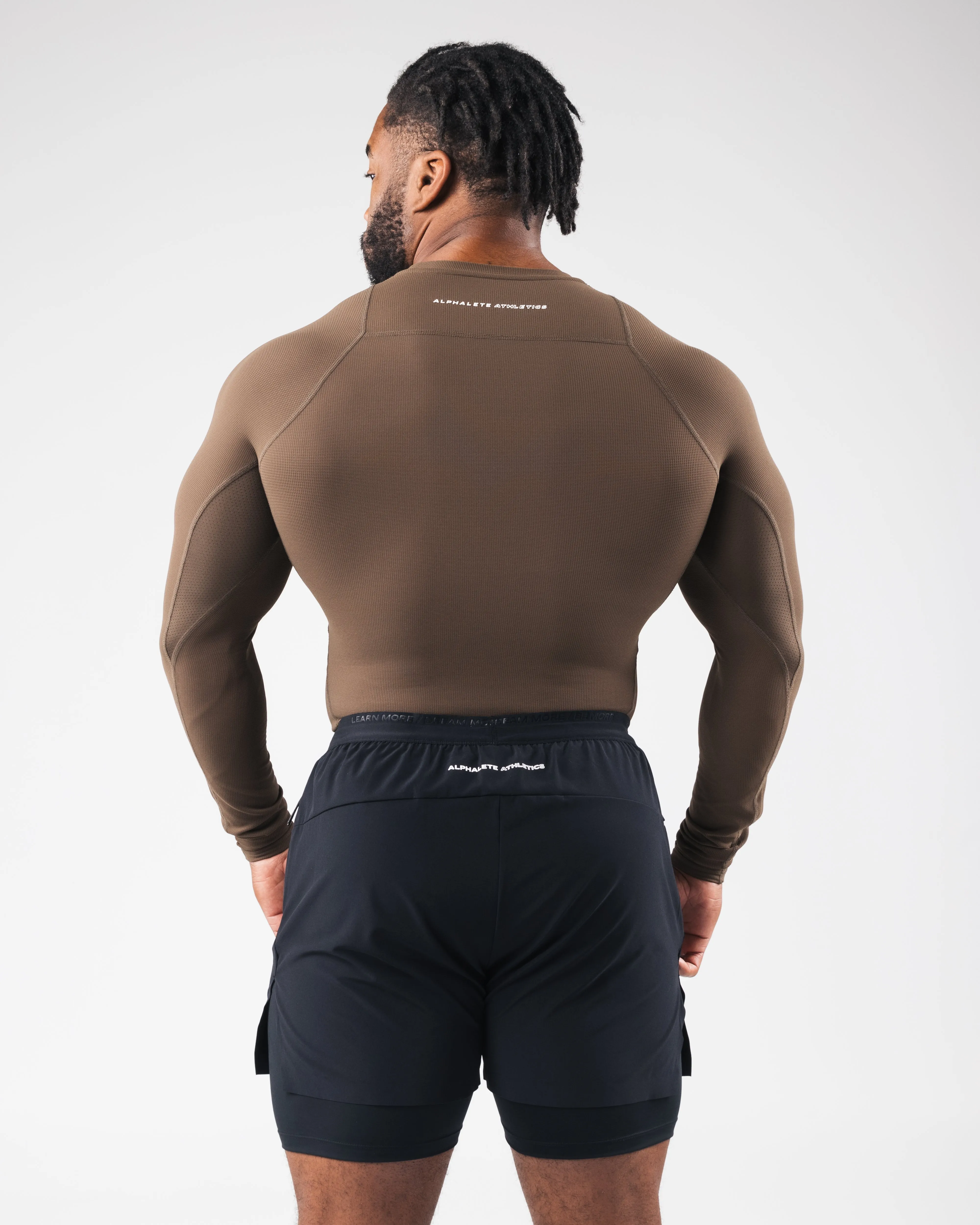 Power Long Sleeve - Carob sold by Alphalete product image thumbnail 4