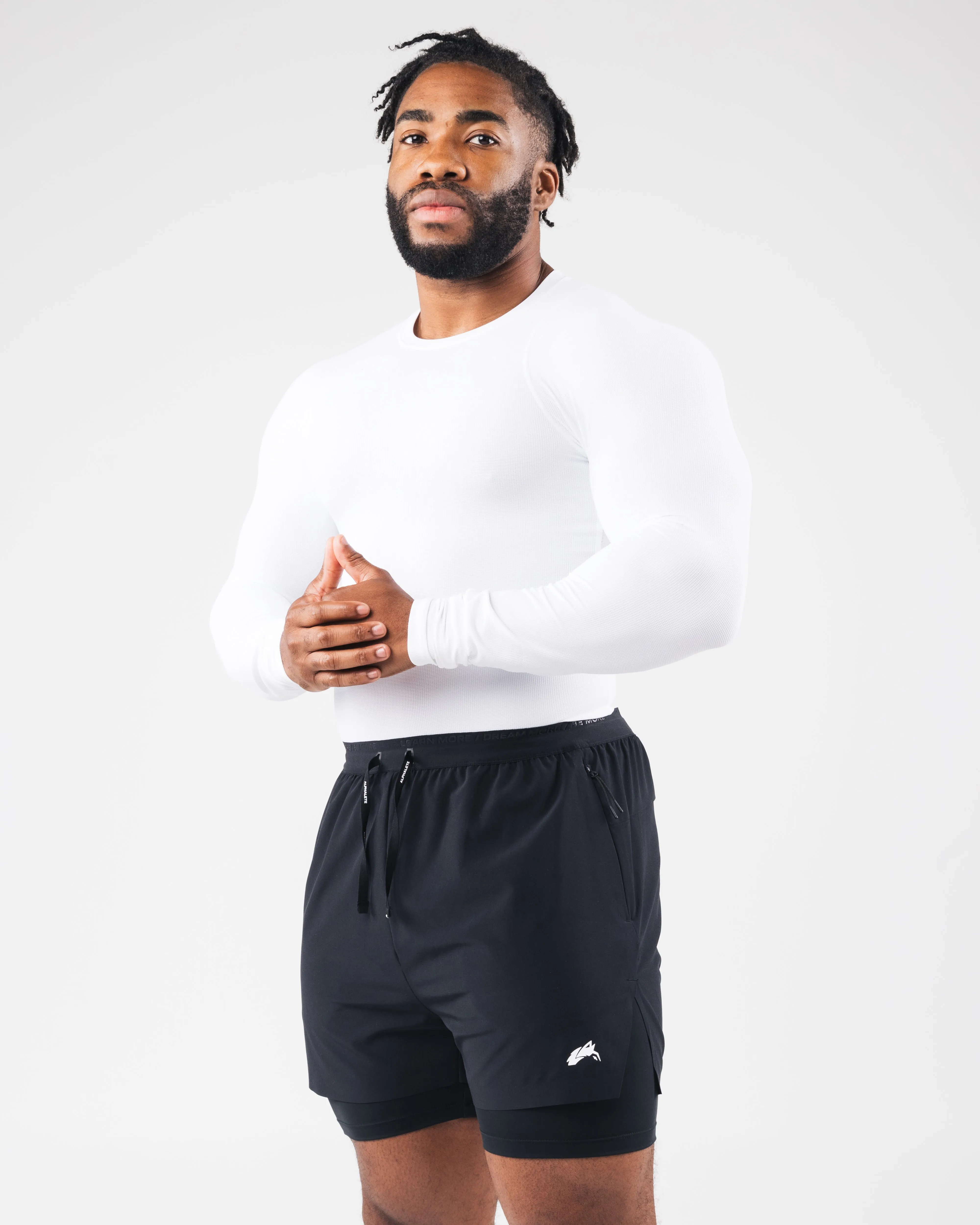Power Long Sleeve - White sold by Alphalete product image thumbnail 3