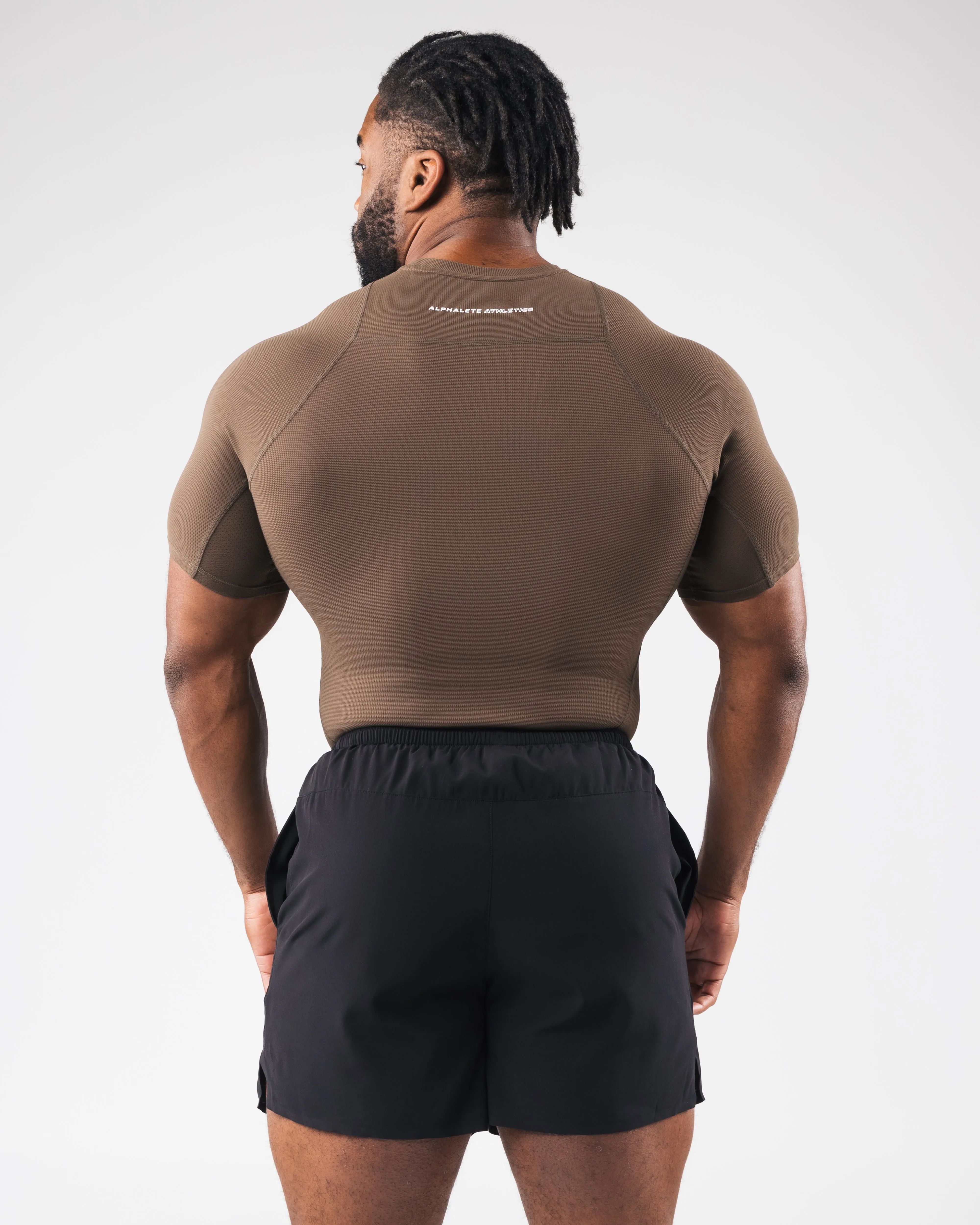 Power Short Sleeve - Carob sold by Alphalete product image thumbnail 4