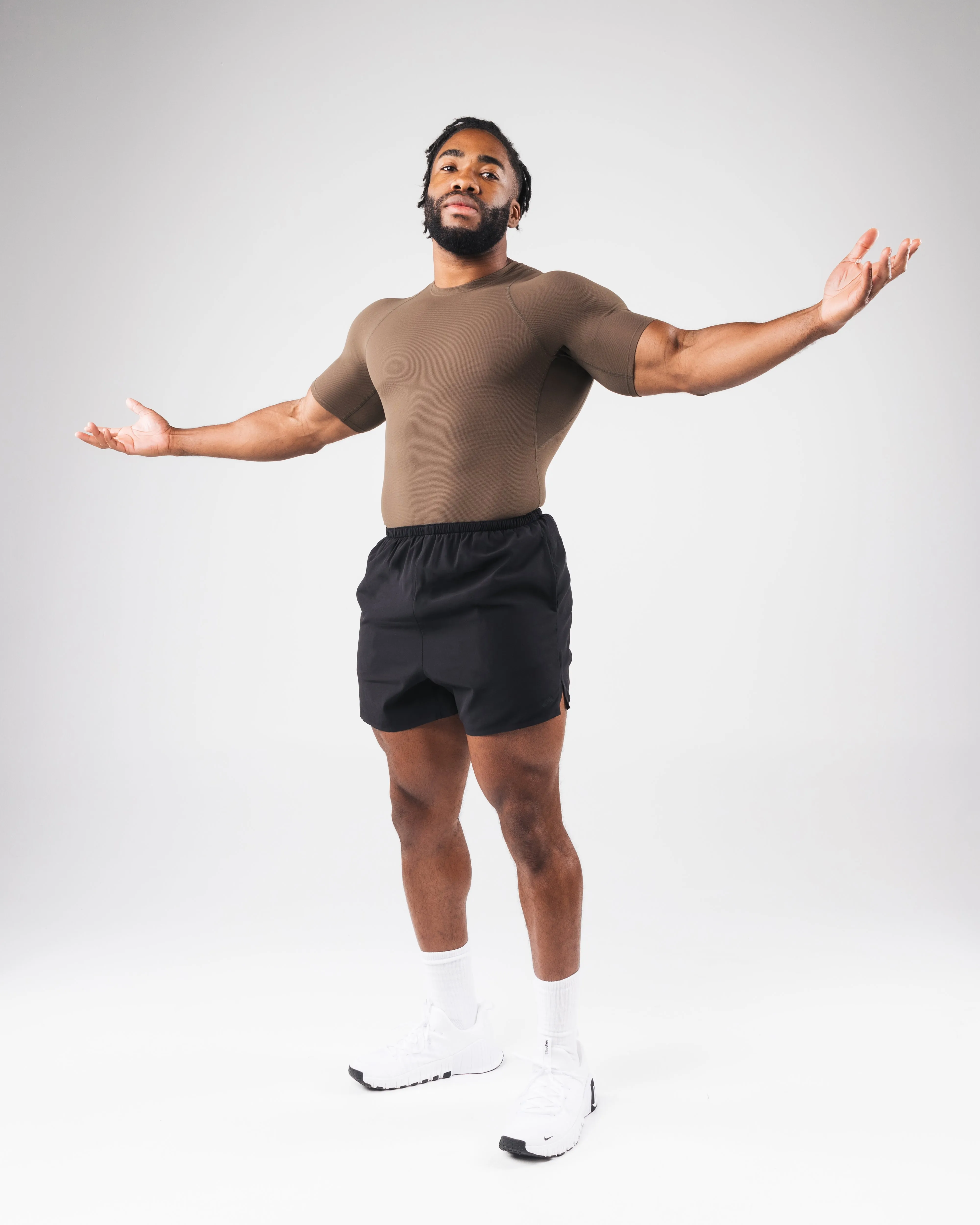 Power Short Sleeve - Carob sold by Alphalete product image thumbnail 2