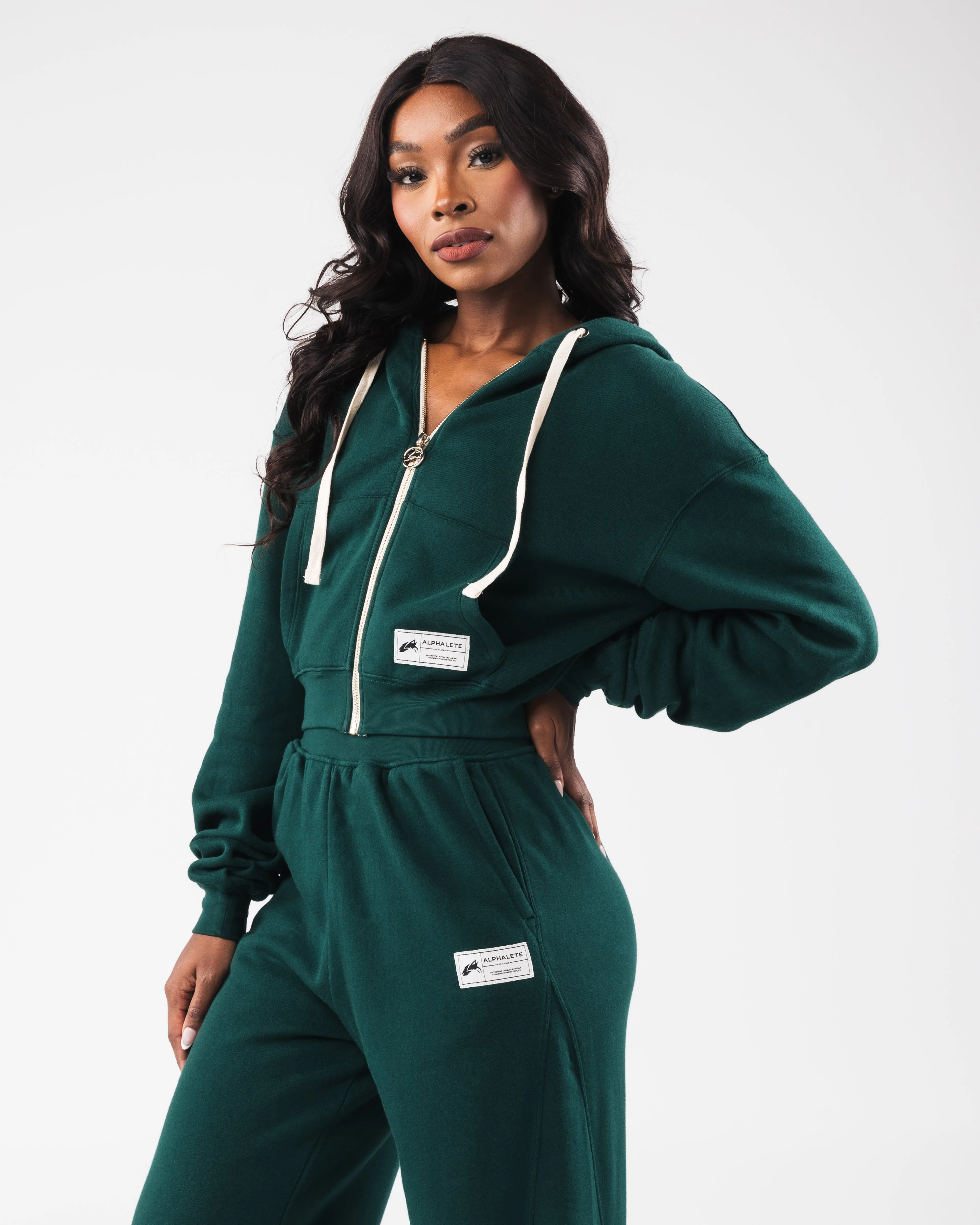 Fleece Zip Jacket - Blade sold by Alphalete product image thumbnail 3