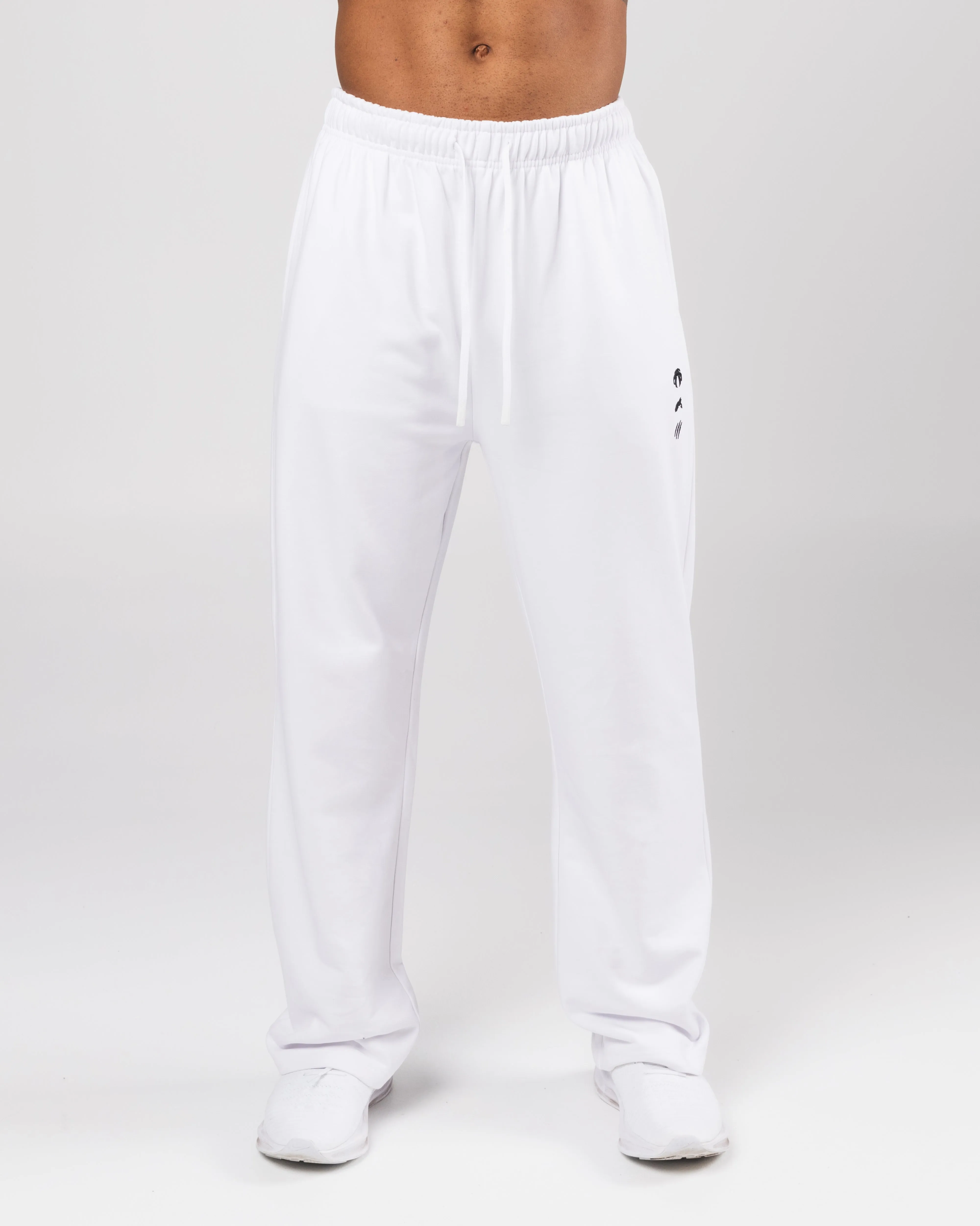 Three Pillar Heavyweight Pant - White sold by Alphalete