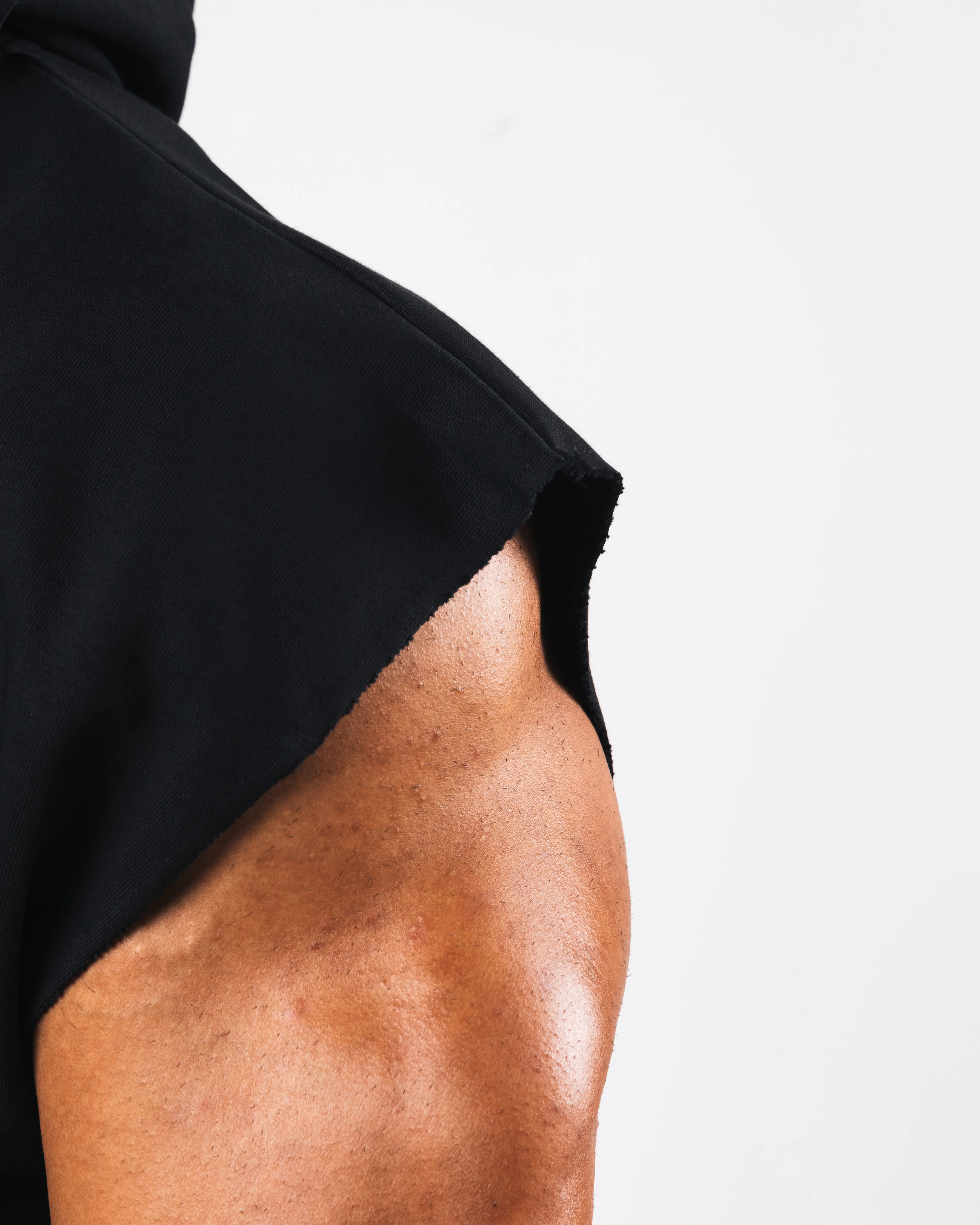 Three Pillar Capped Hoodie - Black sold by Alphalete product image thumbnail 5