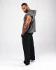 Three Pillar Capped Hoodie - Pewter sold by Alphalete