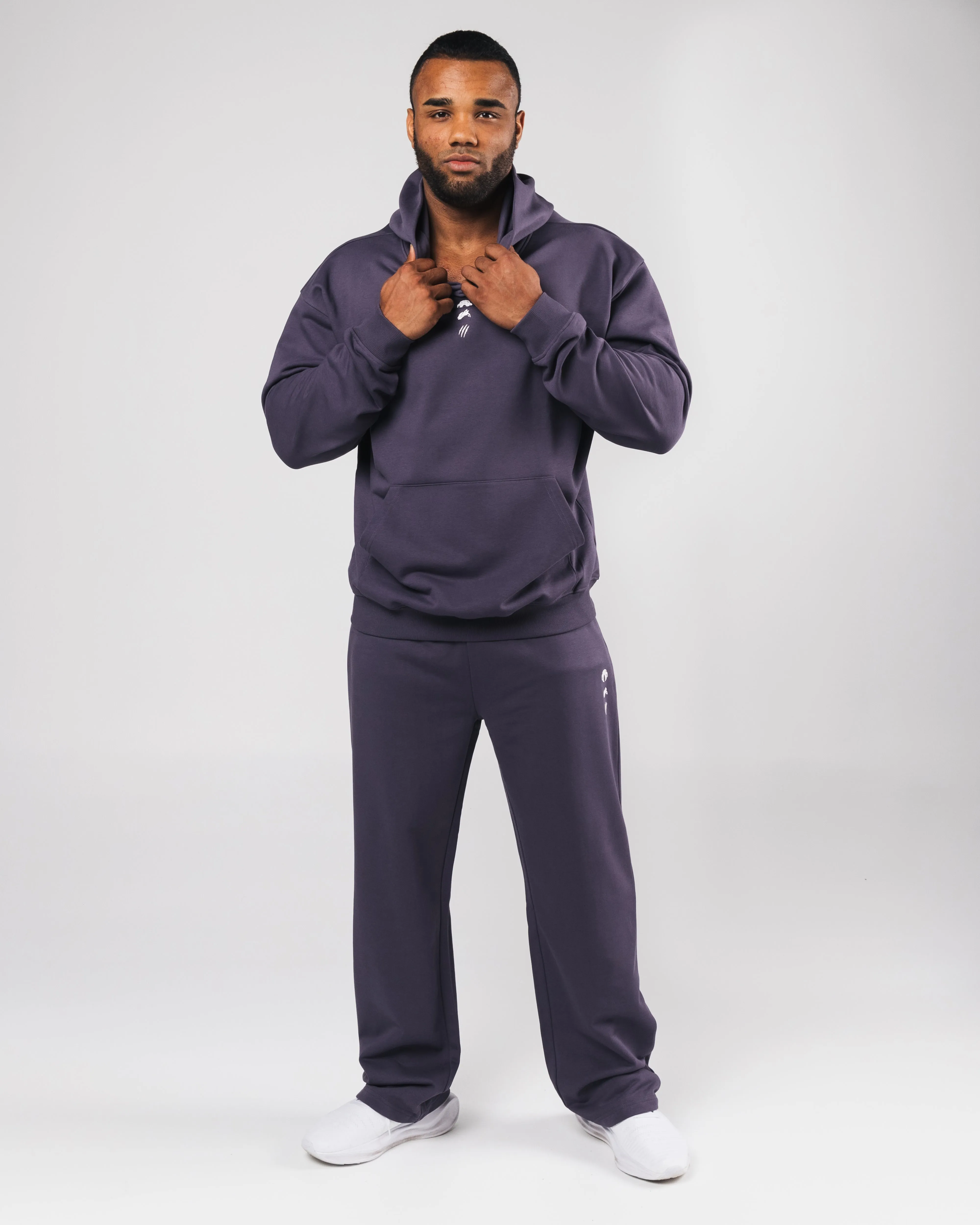 Three Pillar Heavyweight Hoodie - Muted Purple sold by Alphalete product image thumbnail 2