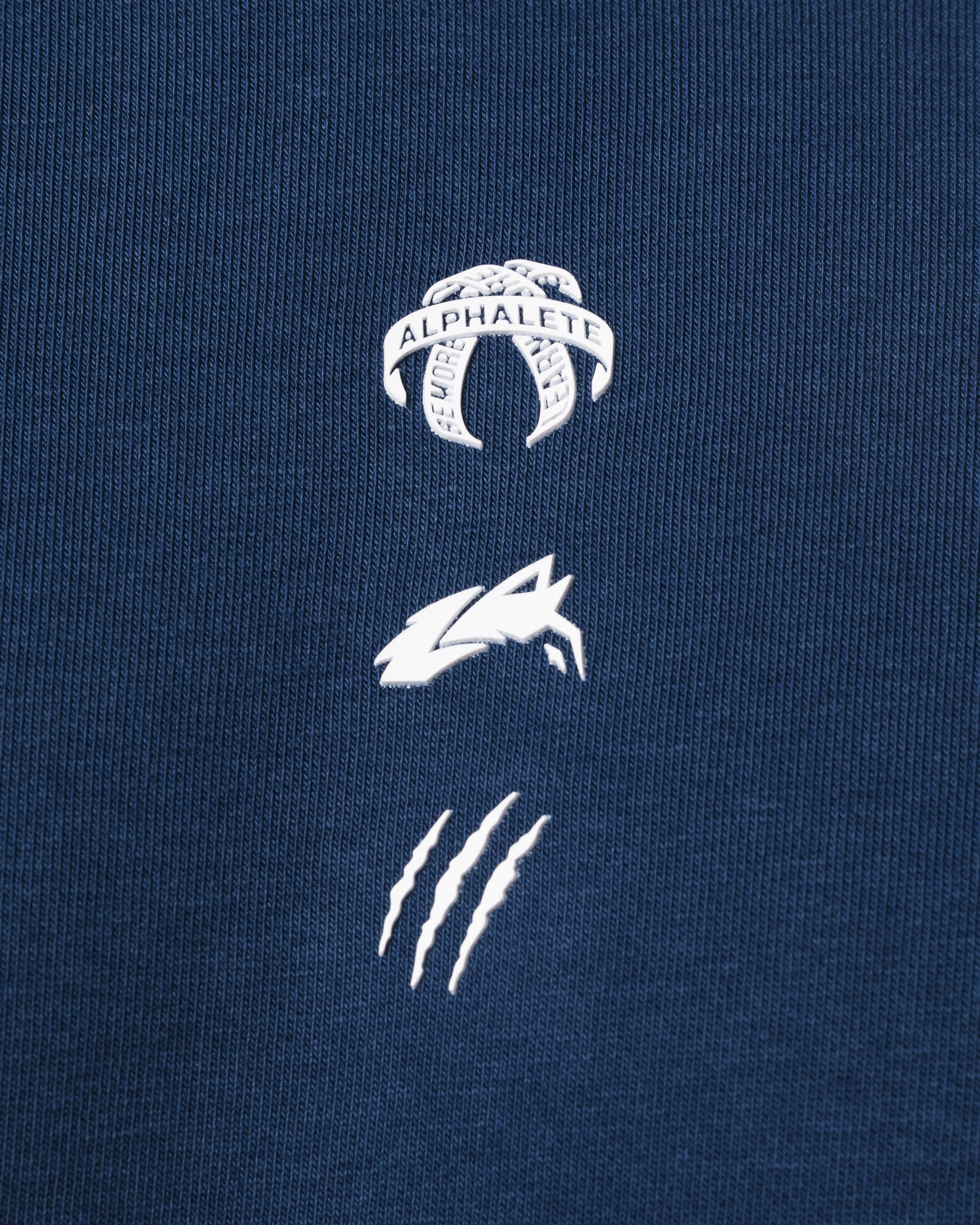 Three Pillar Heavyweight Hoodie - Denim sold by Alphalete product image thumbnail 5