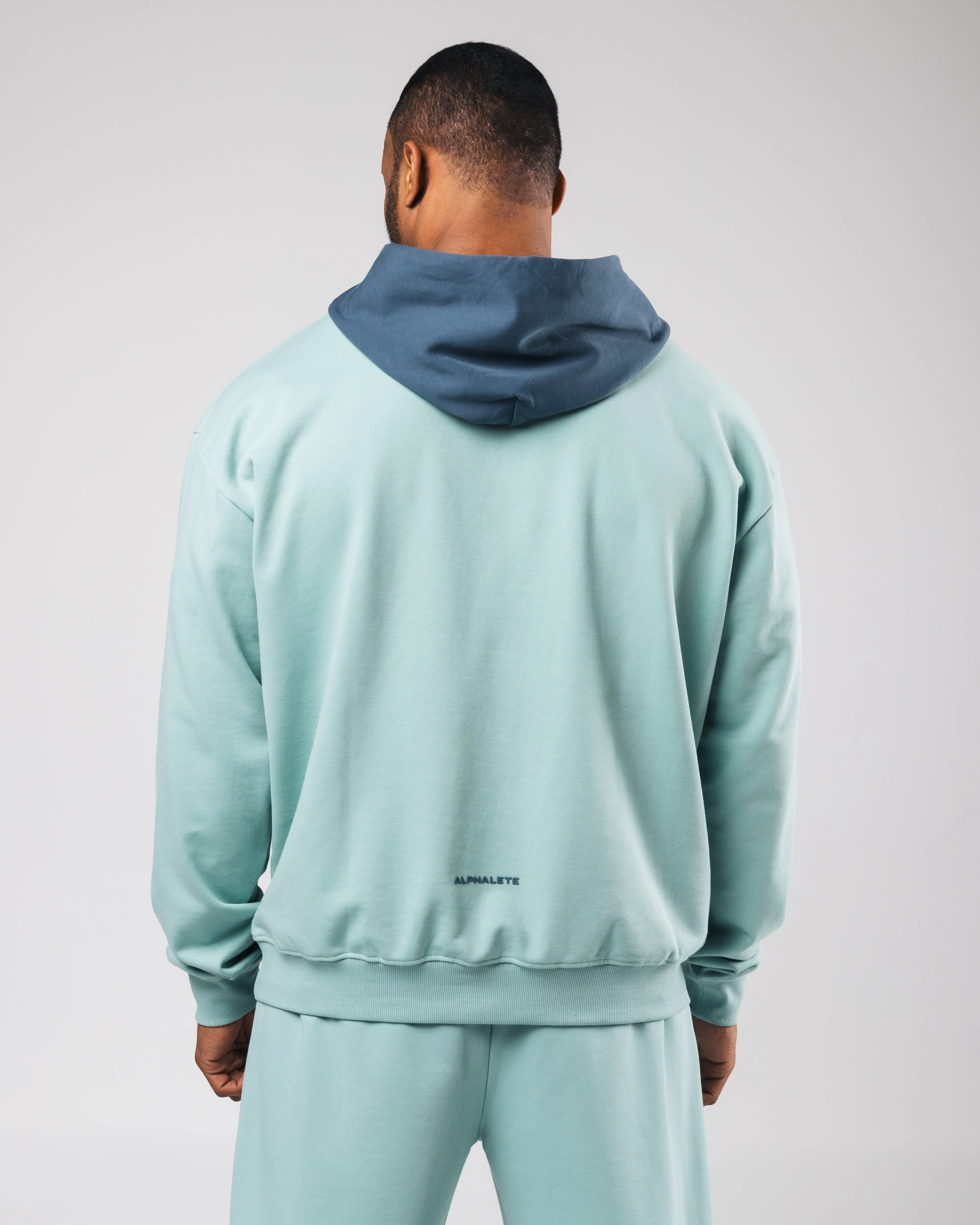 Three Pillar Heavyweight Hoodie - Moonlit sold by Alphalete product image thumbnail 4