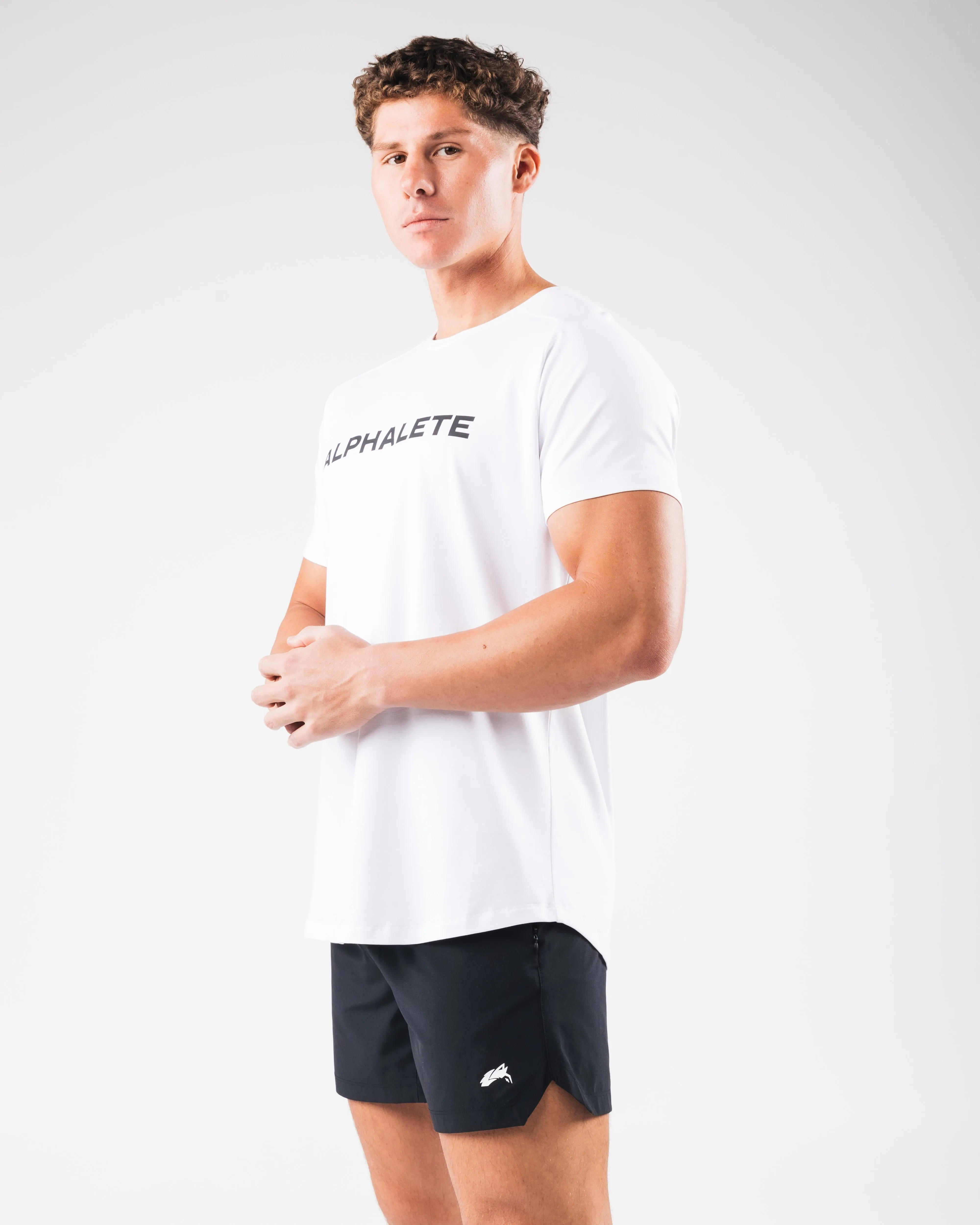 Core Tee - White / Black sold by Alphalete product image thumbnail 3