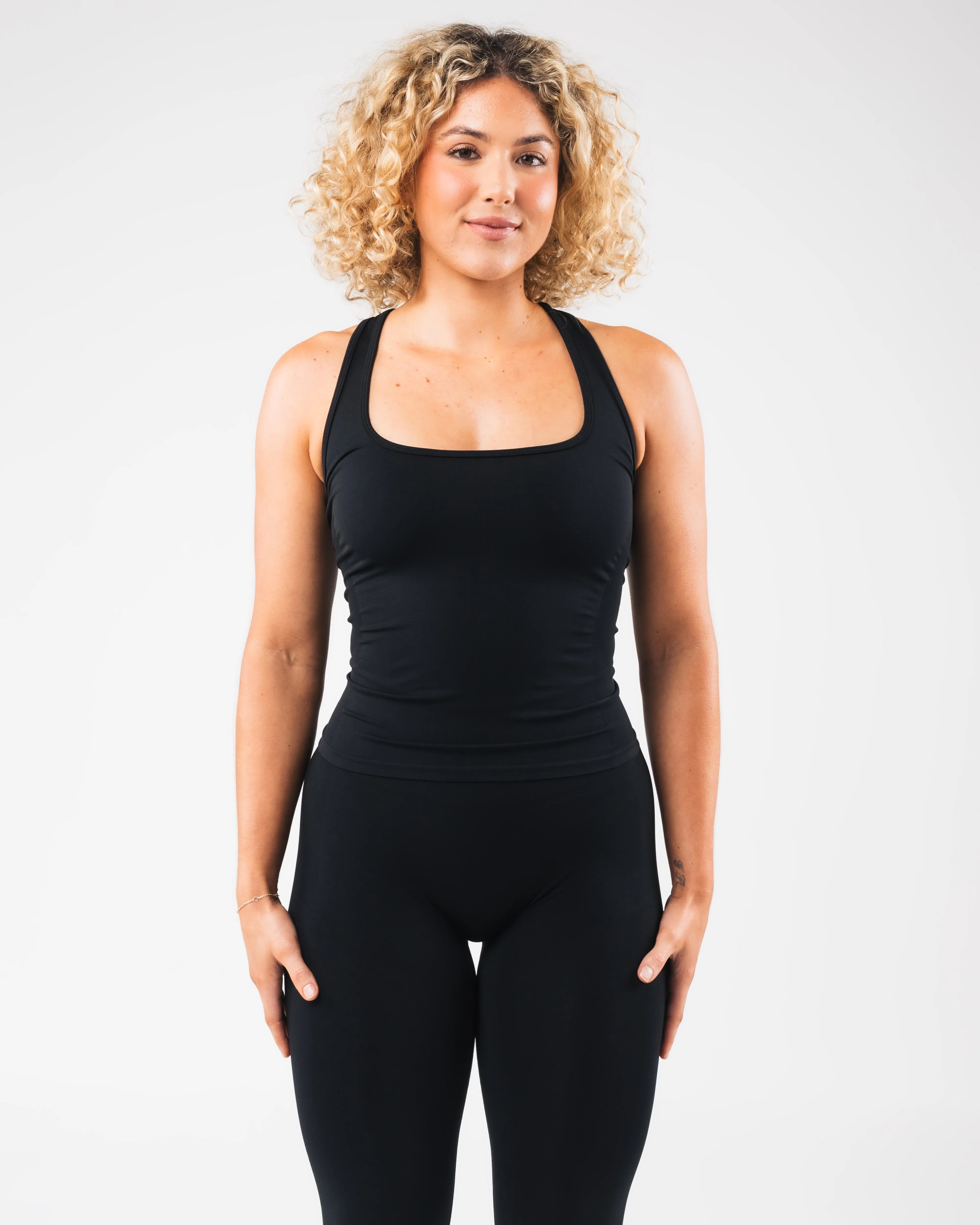 Glass Tank - Black Matter sold by Alphalete