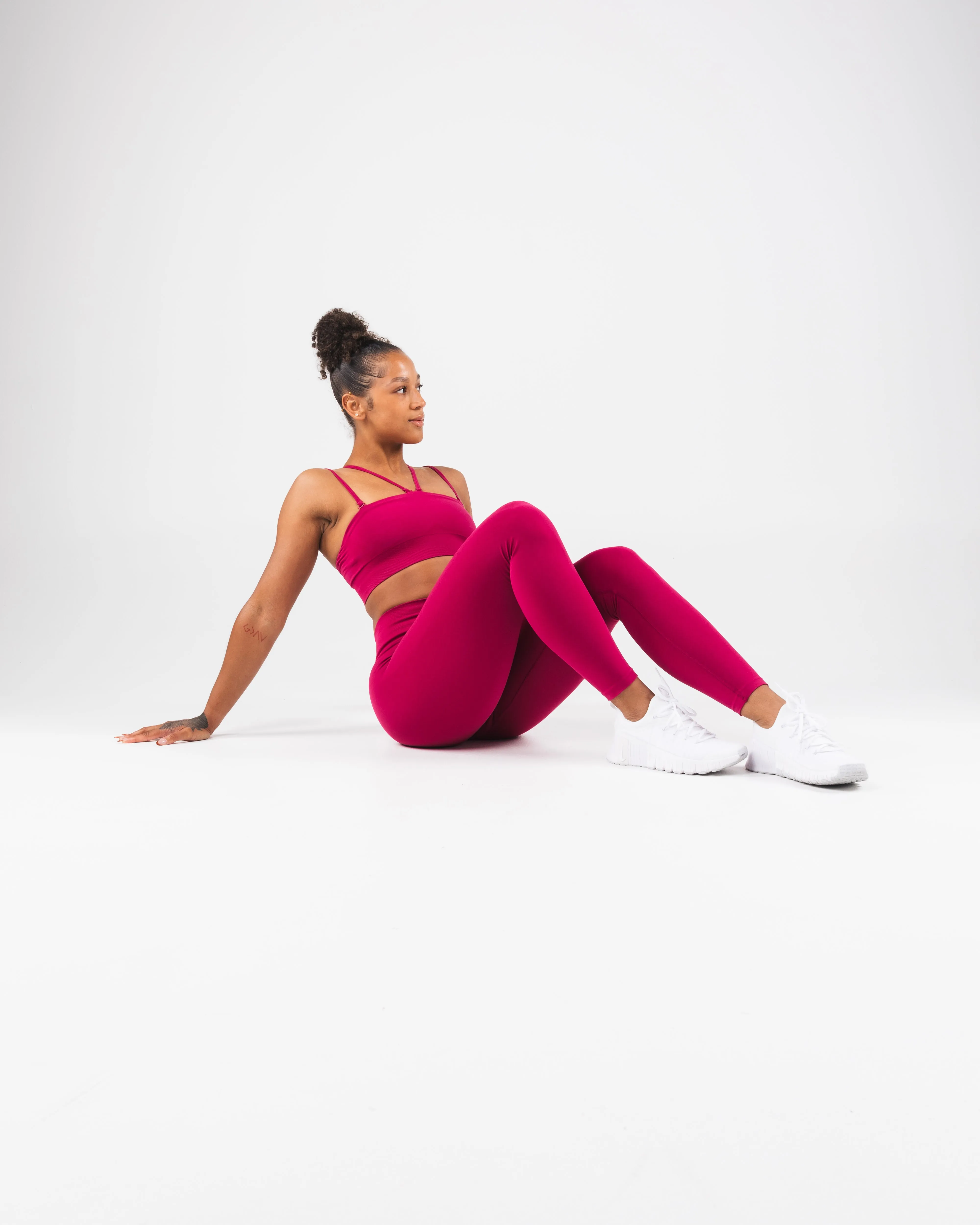 Amplify Mid Rise Legging - Berry sold by Alphalete product image thumbnail 2