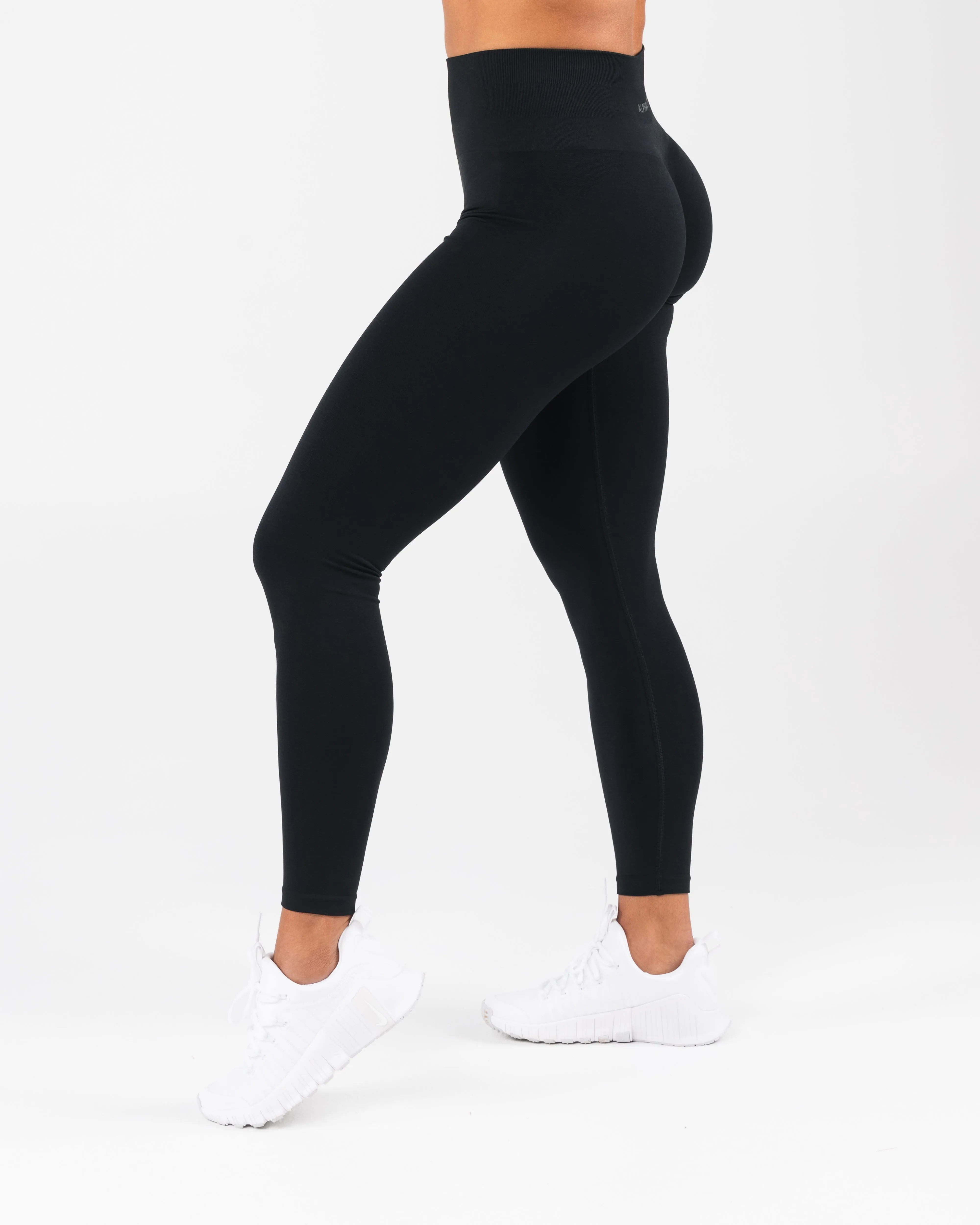 Amplify Mid Rise Legging - Black Matter sold by Alphalete product image thumbnail 4