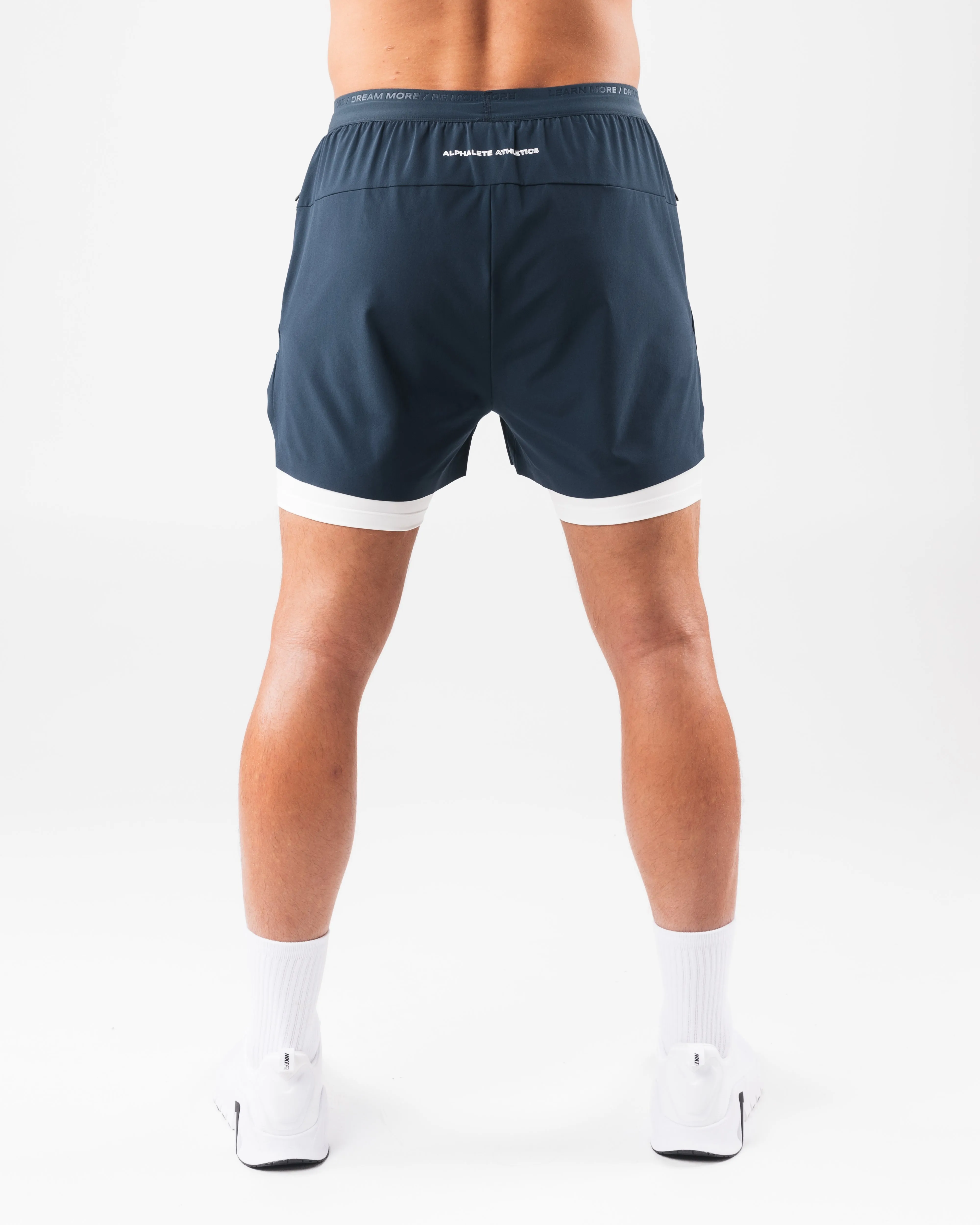 Elite Swift Short 5" - Deep Navy sold by Alphalete product image thumbnail 4