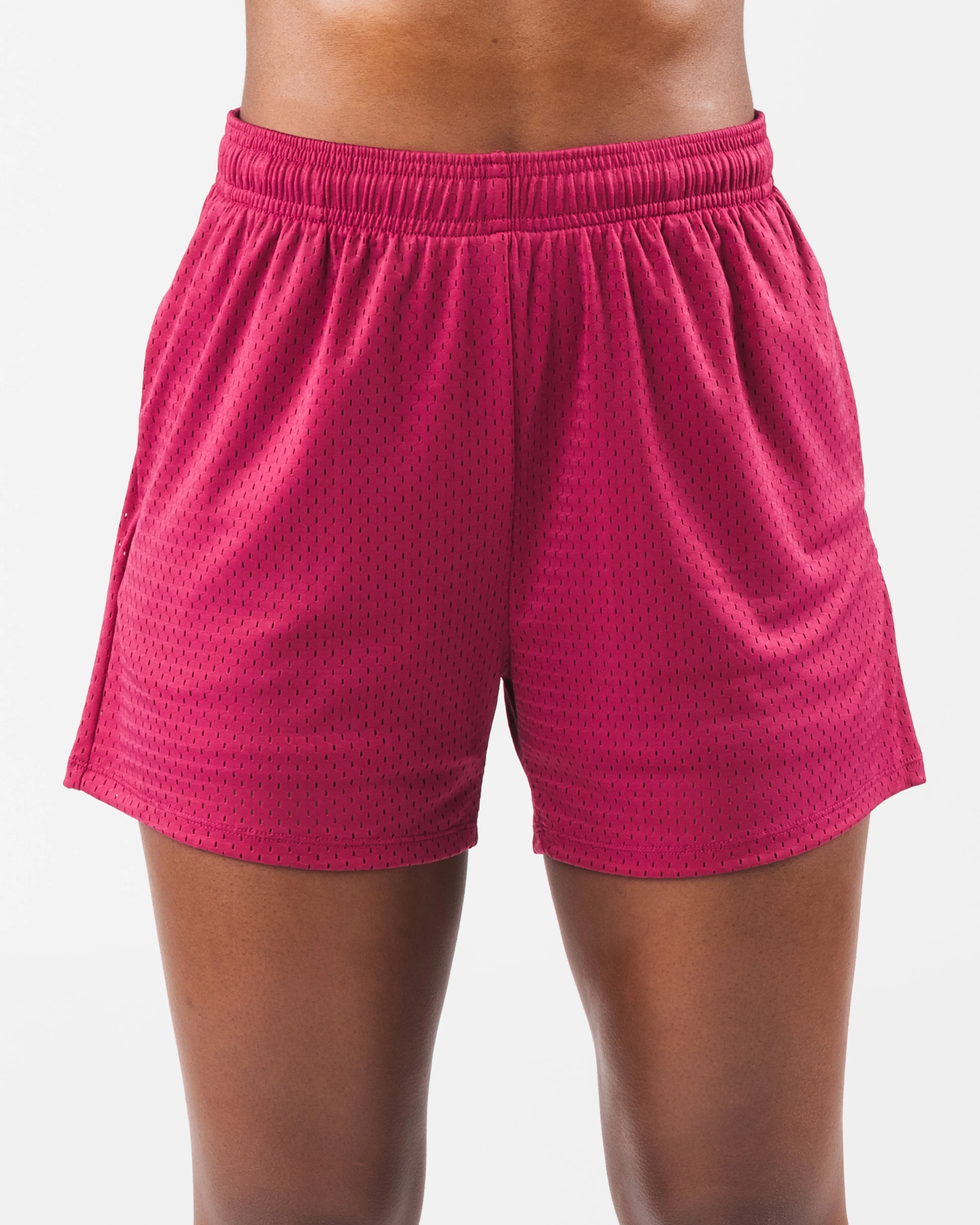 Essential Mesh Short - Berry sold by Alphalete