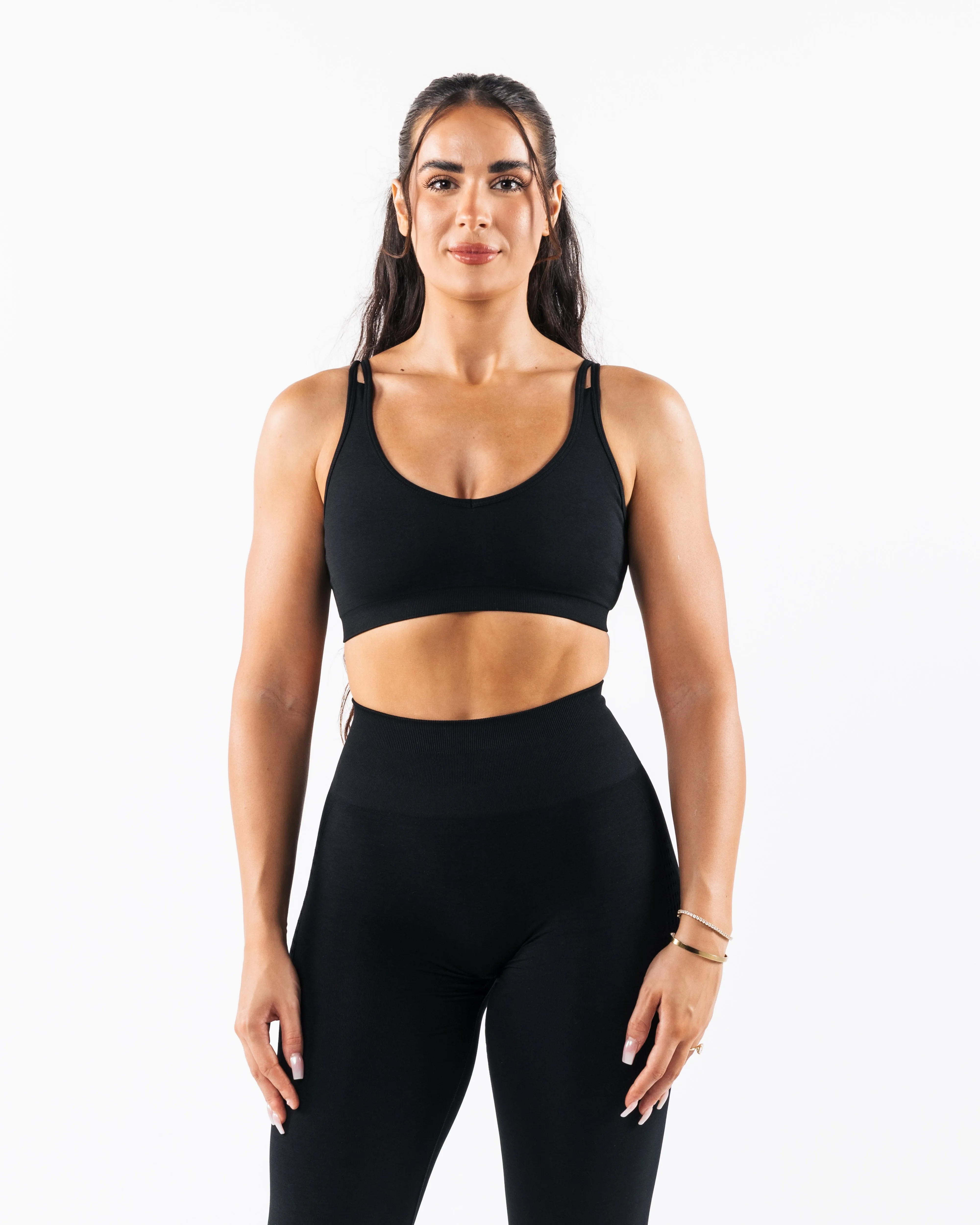 Amplify Excel Bra - Black sold by Alphalete product image thumbnail 4