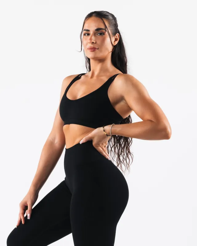 Amplify Excel Bra - Black sold by Alphalete