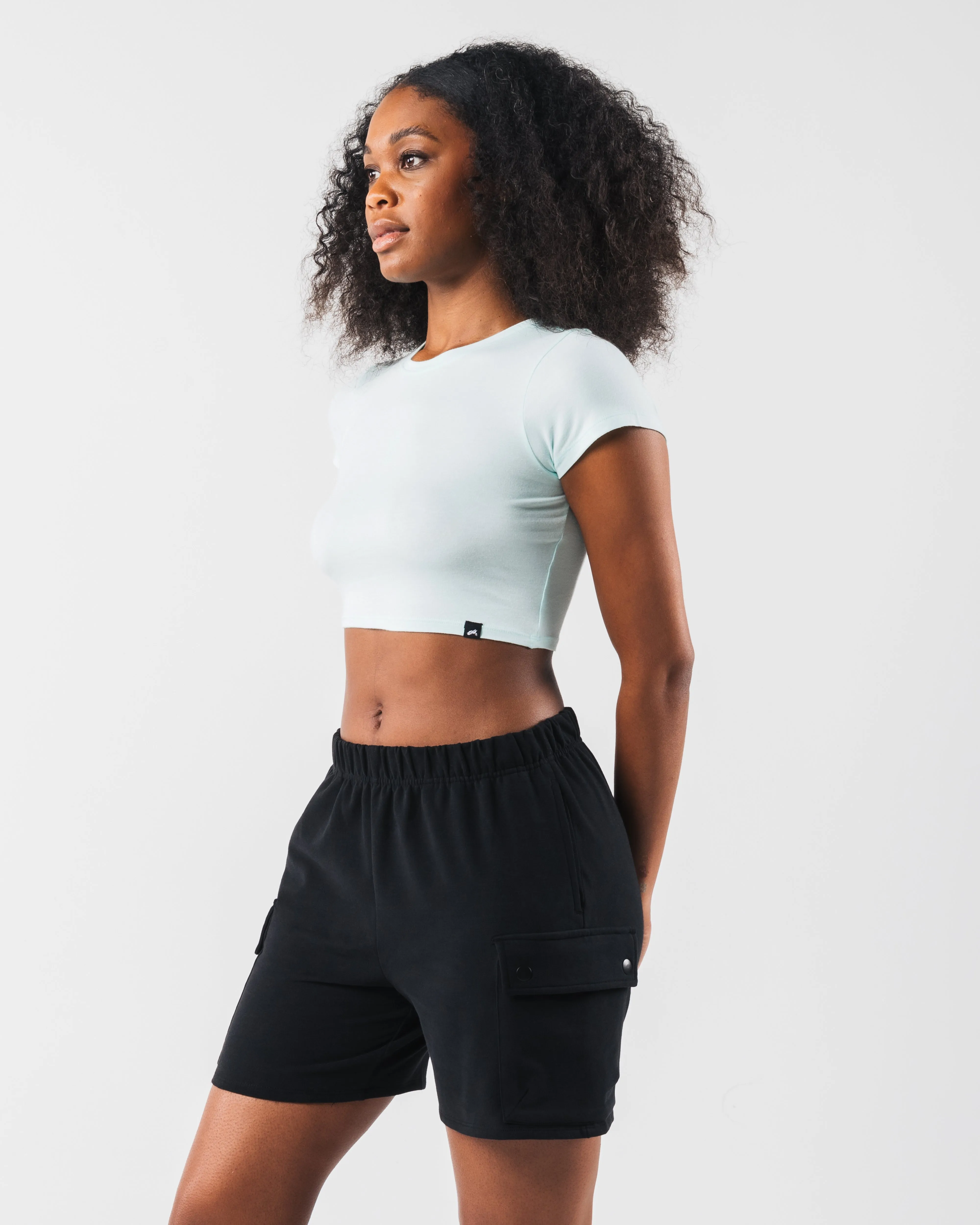 LDB Crop Tee - Sky sold by Alphalete product image thumbnail 3