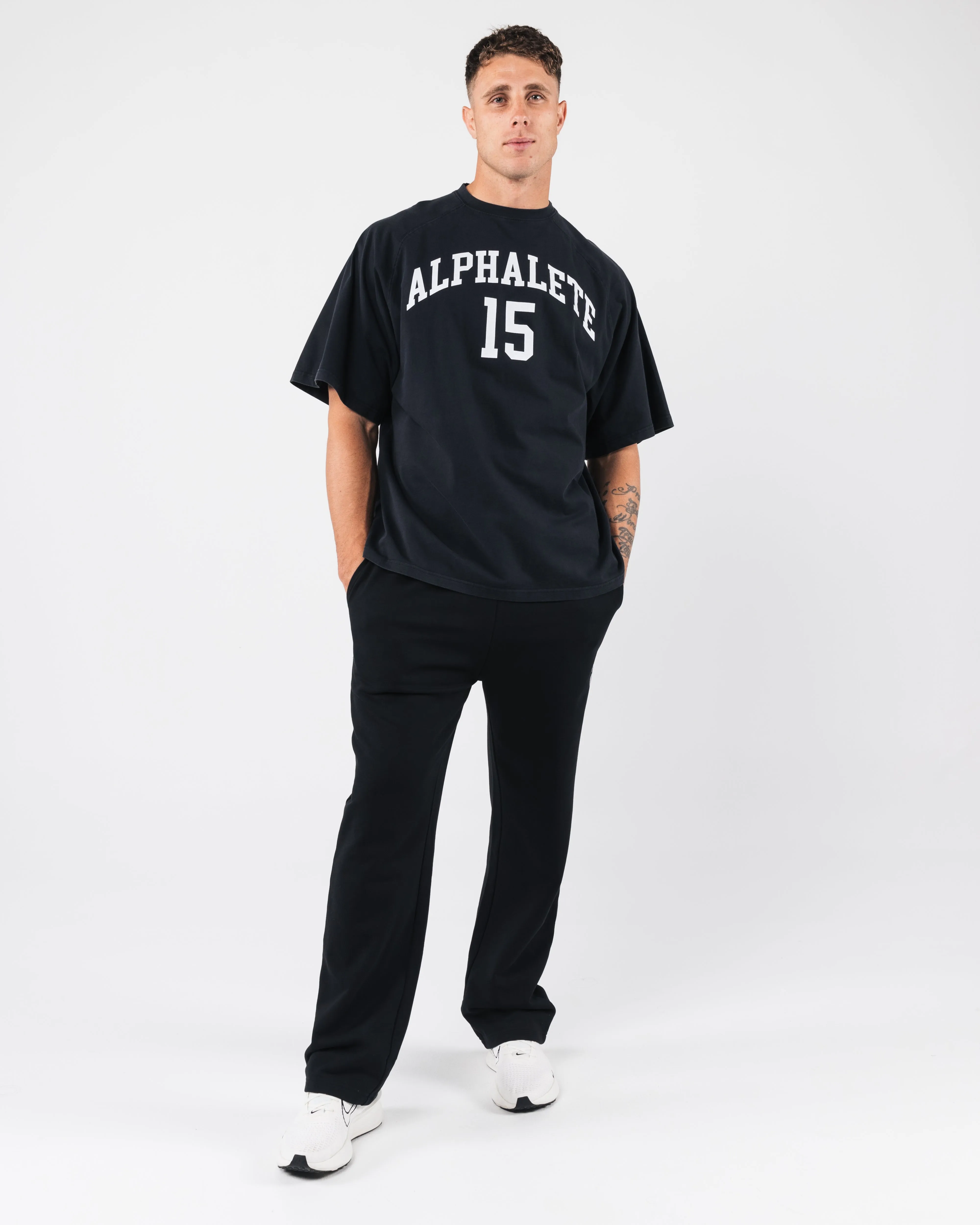 League Box Tee - Black sold by Alphalete product image thumbnail 2