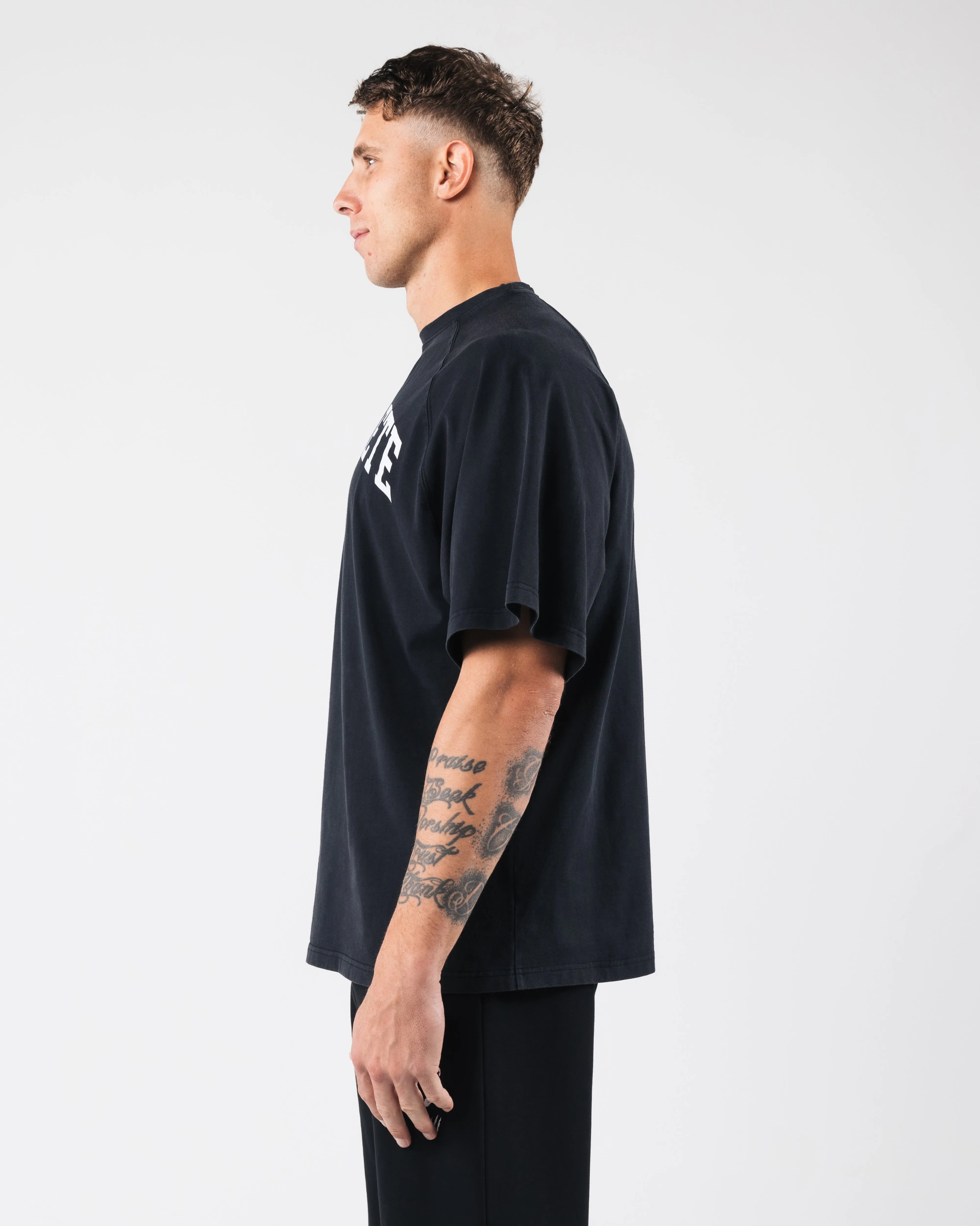 League Box Tee - Black sold by Alphalete product image thumbnail 3