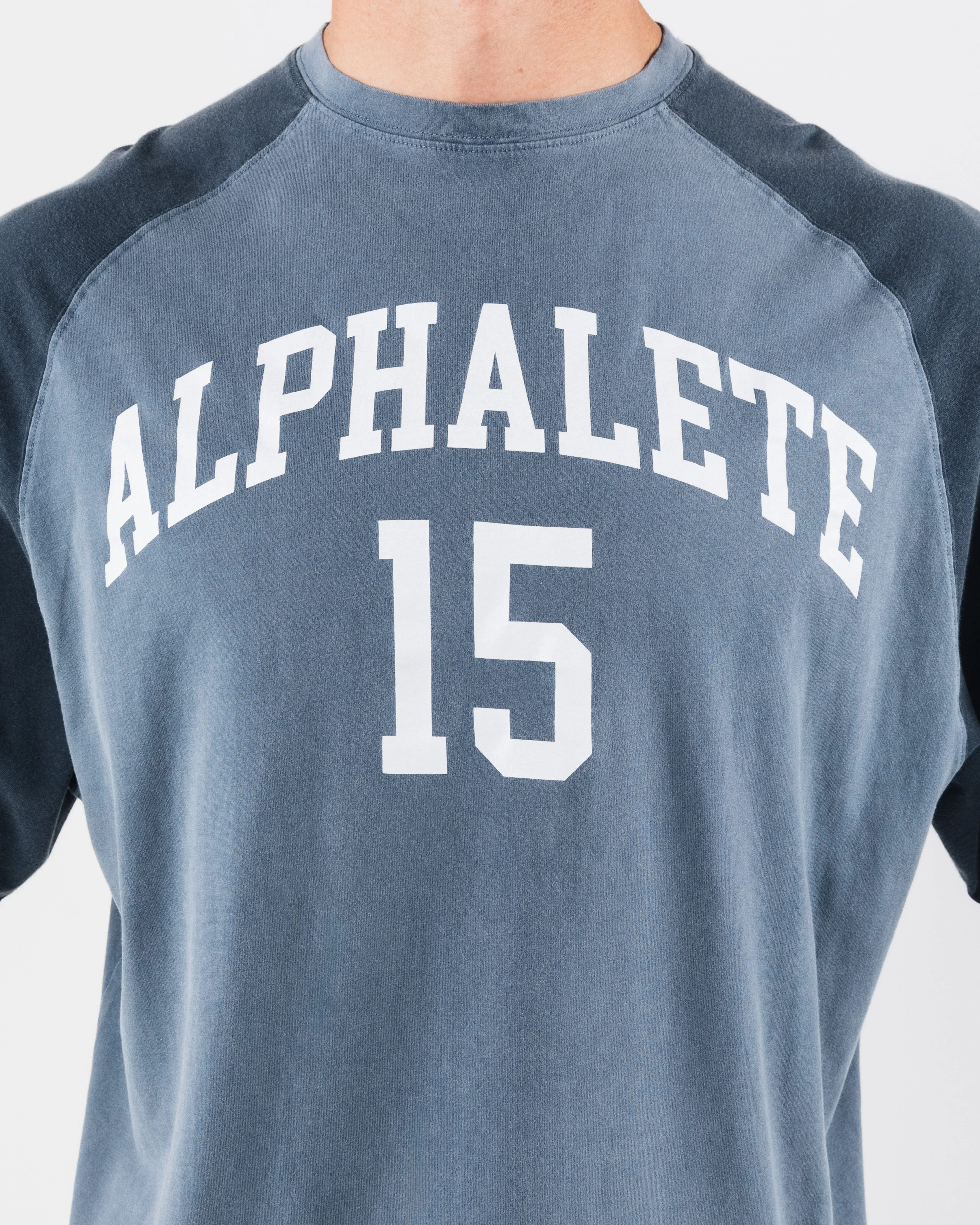 League Box Tee - Marine sold by Alphalete product image thumbnail 5