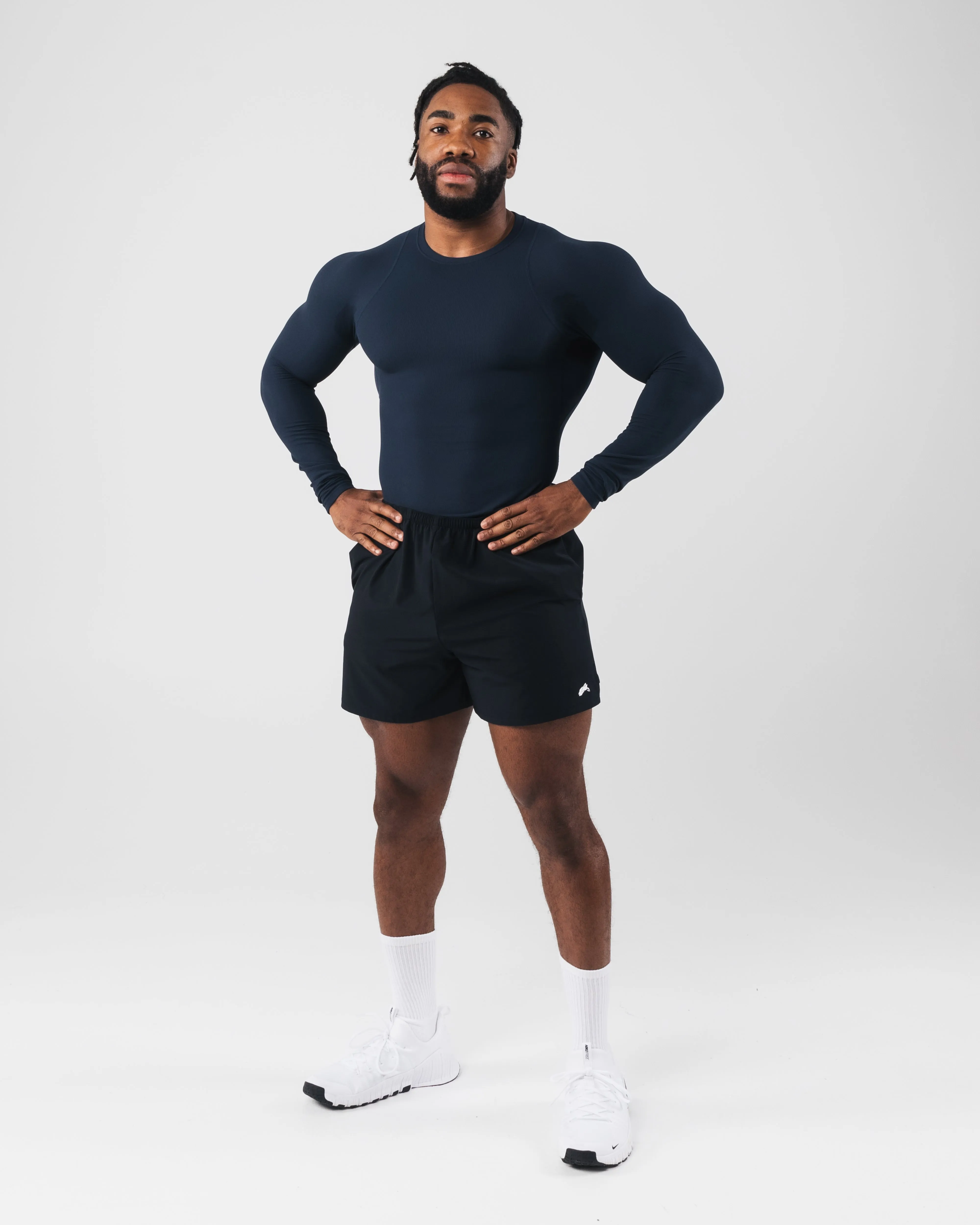 Power Long Sleeve - Deep Navy sold by Alphalete product image thumbnail 2