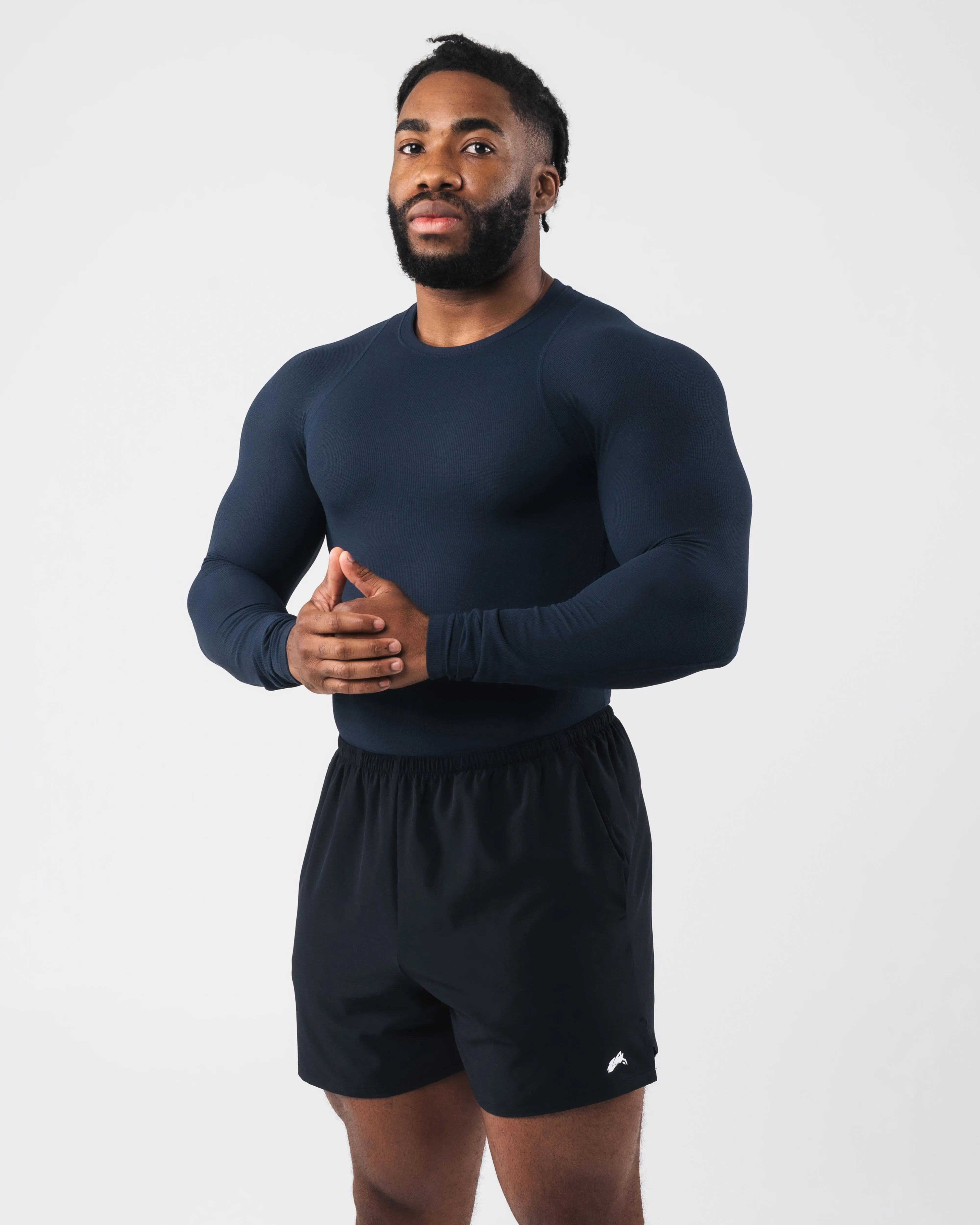 Power Long Sleeve - Deep Navy sold by Alphalete product image thumbnail 3