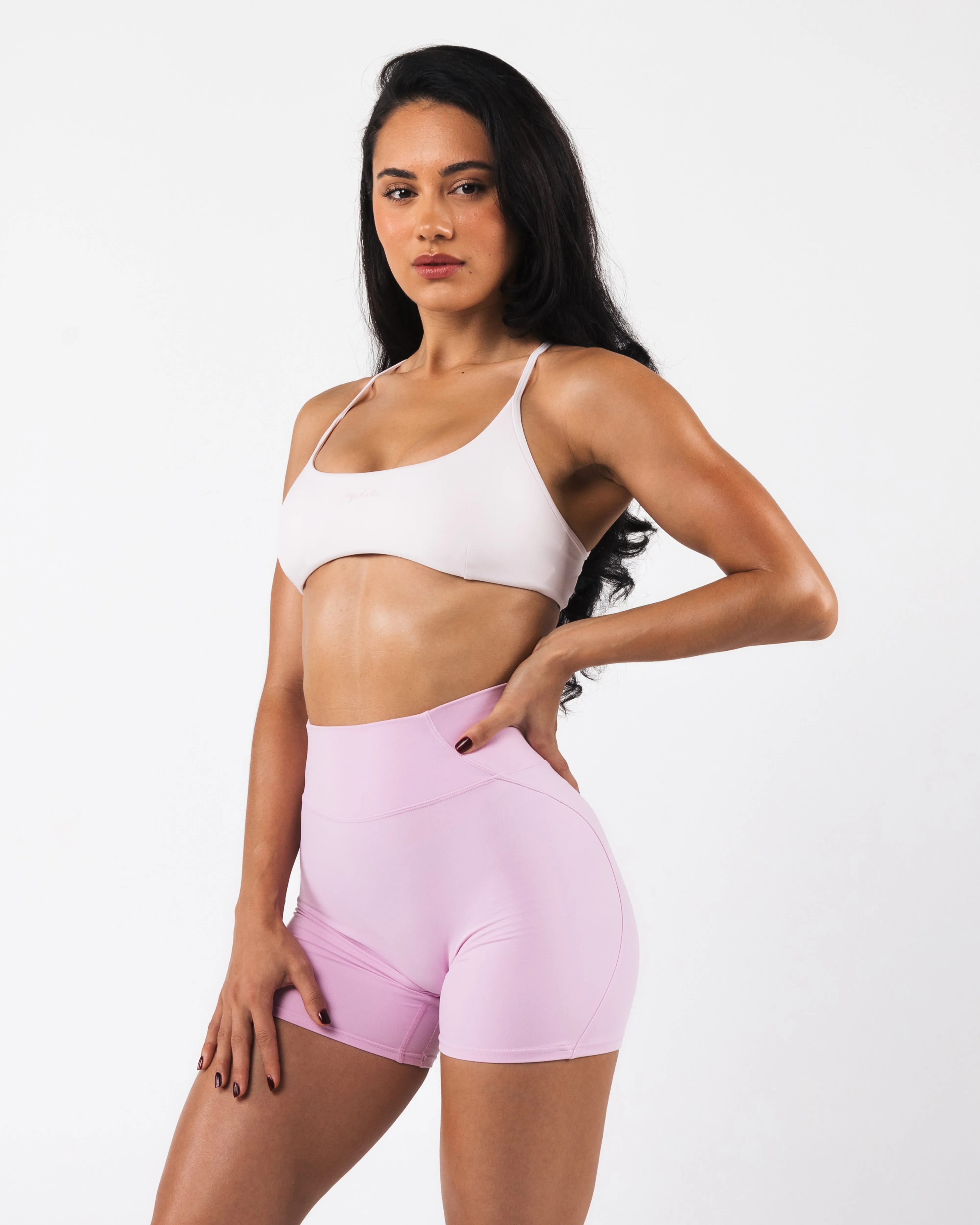 Aura Strappy Bra - Tea Rose sold by Alphalete product image thumbnail 4