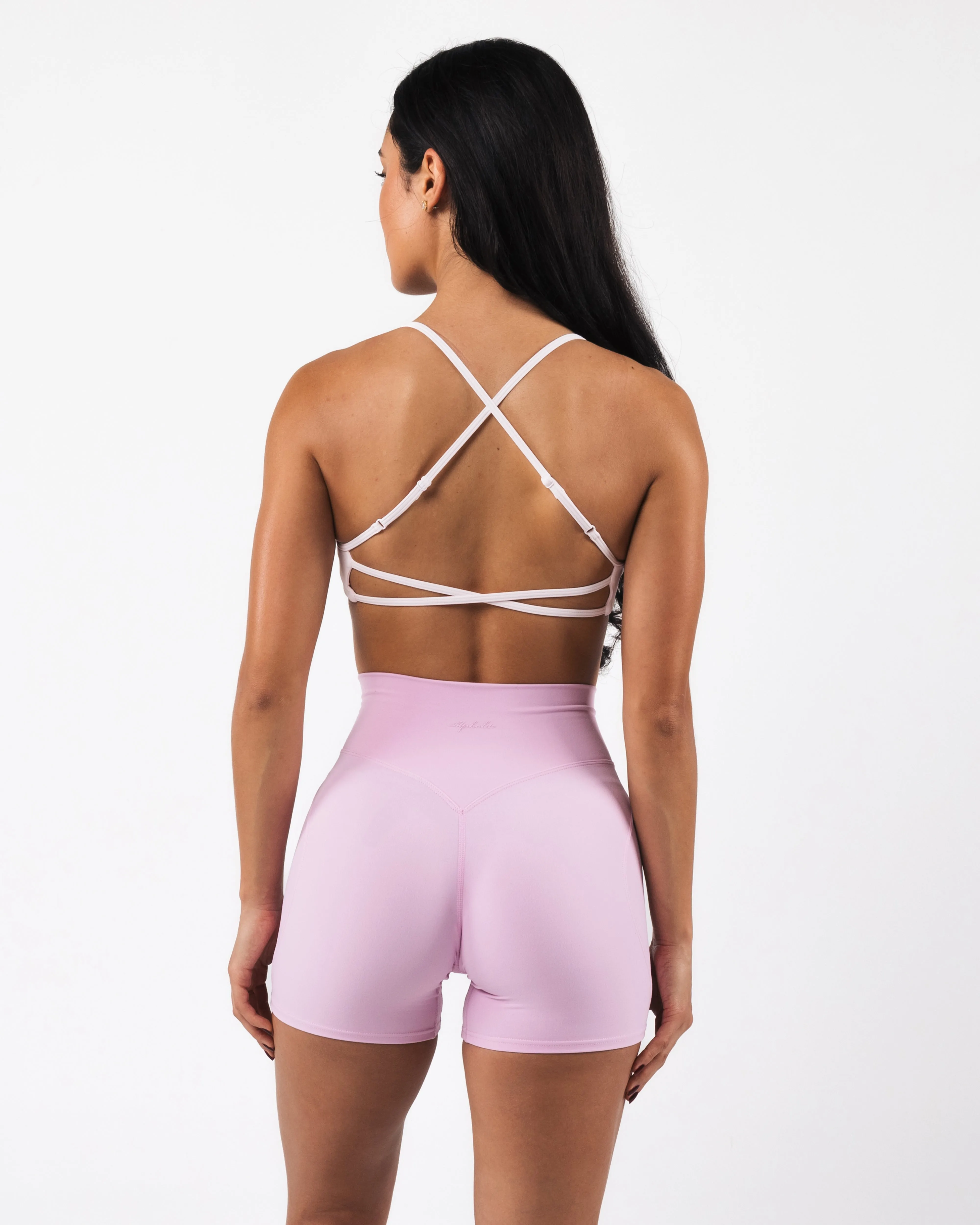 Aura Strappy Bra - Tea Rose sold by Alphalete product image thumbnail 2