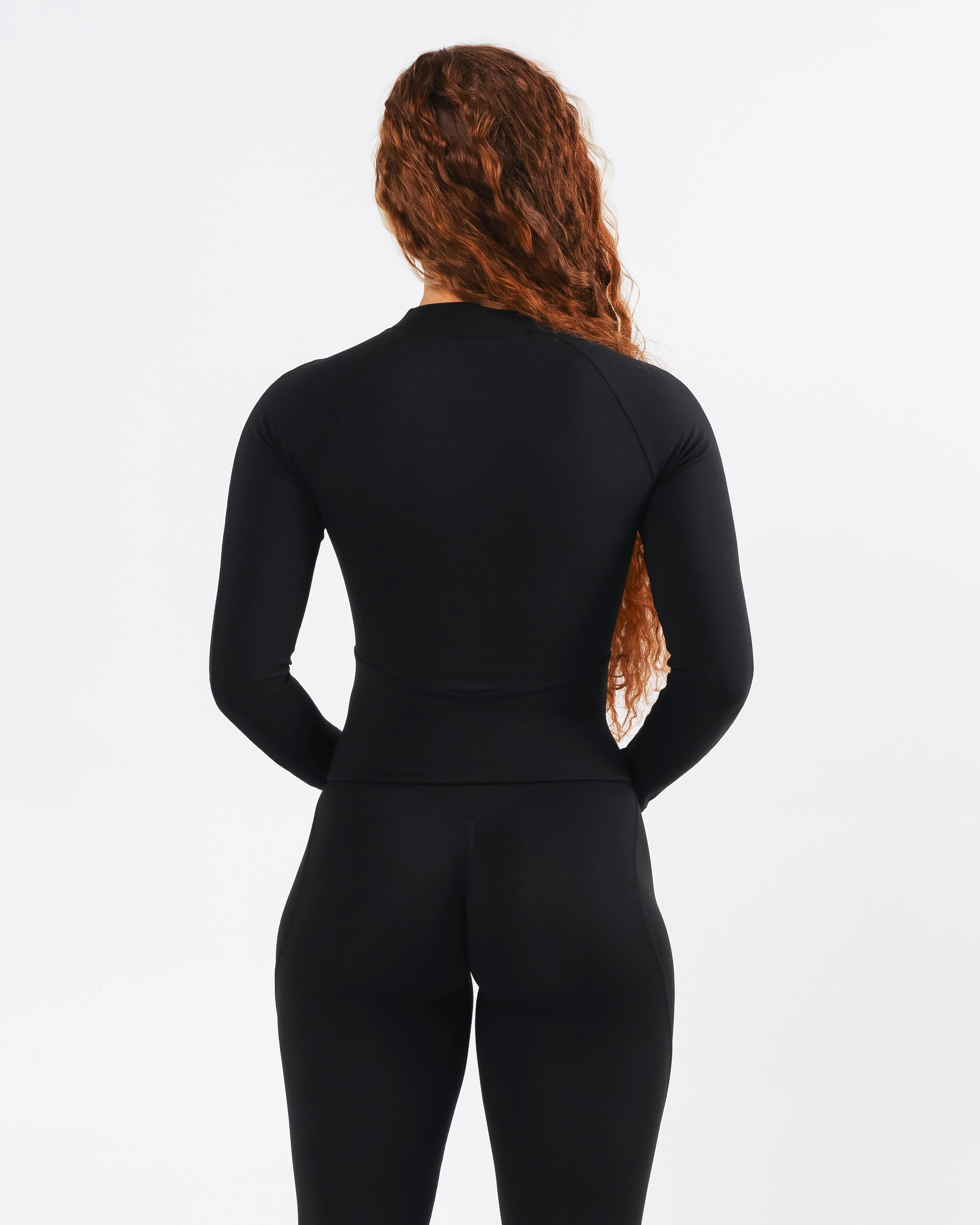 Aura Sculpt Jacket - Black sold by Alphalete product image thumbnail 4