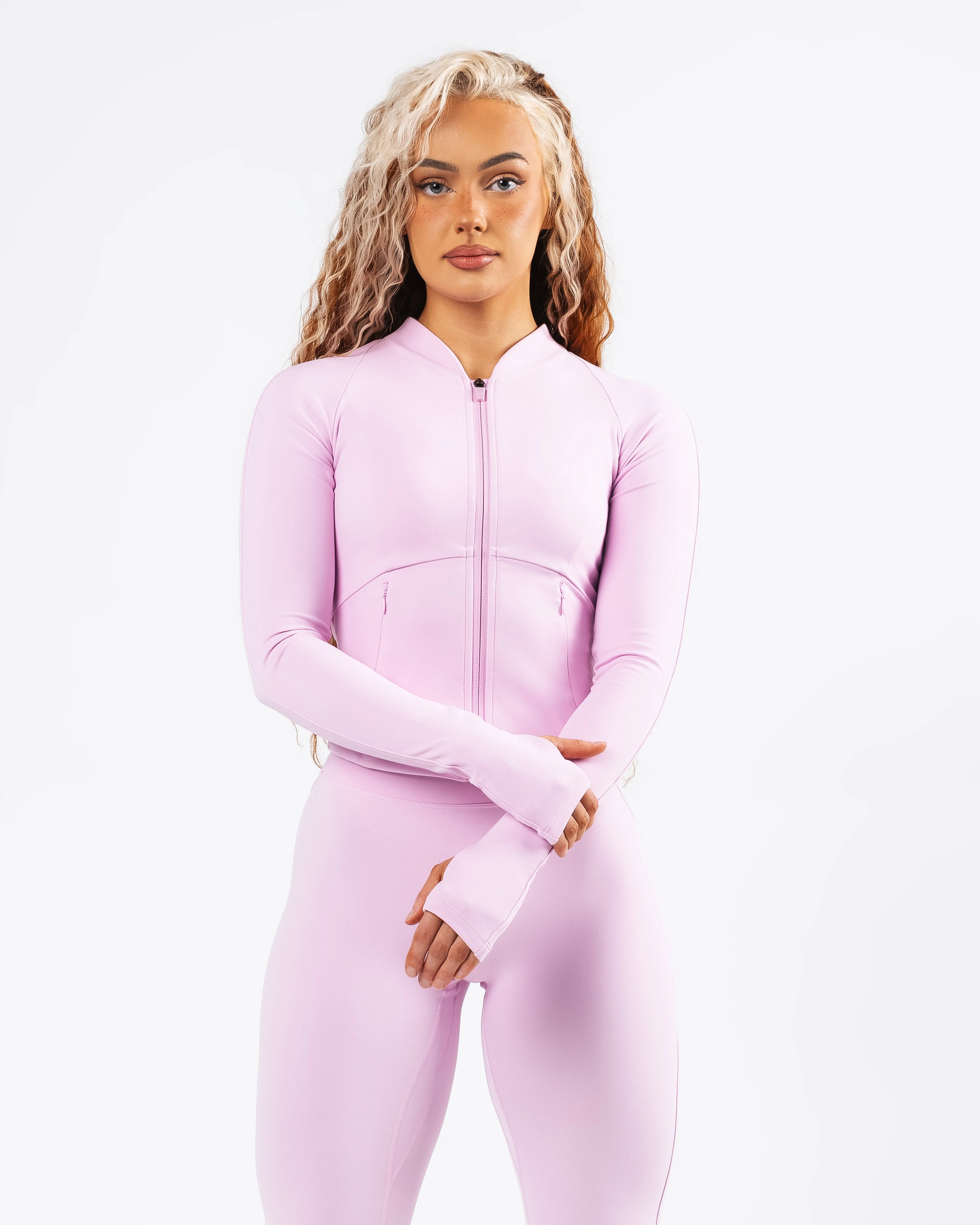 Aura Sculpt Jacket - Poise sold by Alphalete product image thumbnail 3