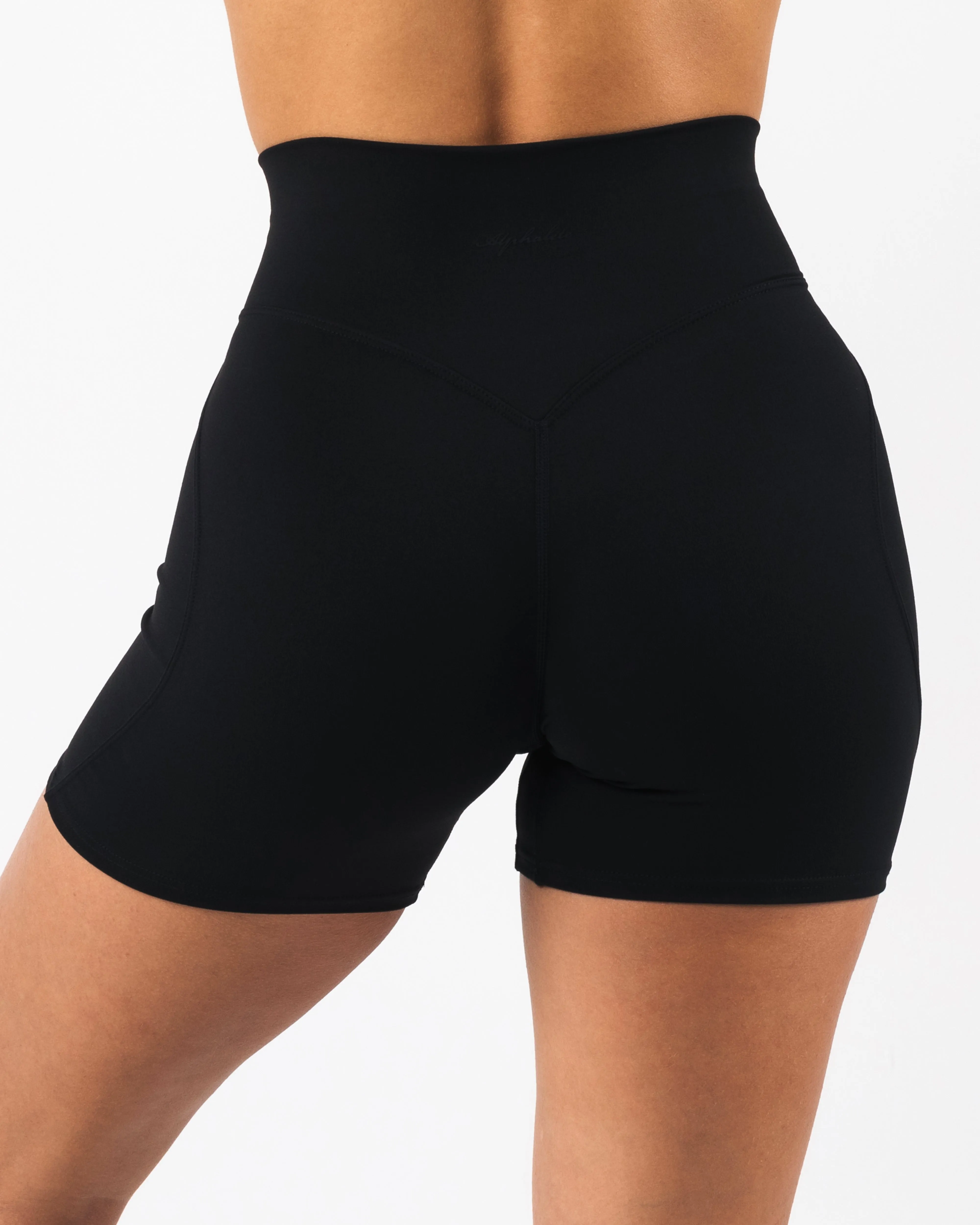 Aura Ultra-High Rise Short - Onyx sold by Alphalete product image thumbnail 4