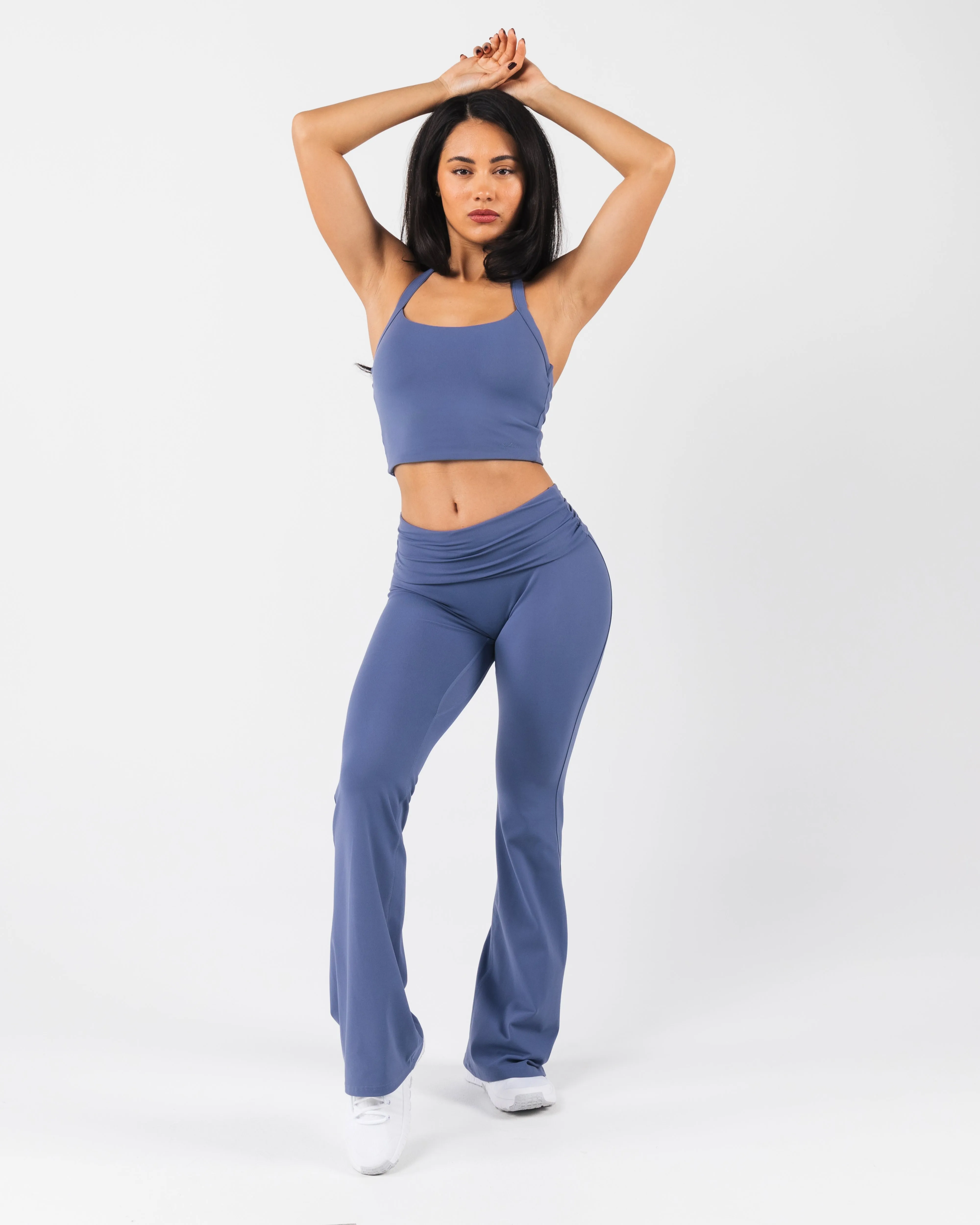 Aura Foldover Flare - Dusty Blue sold by Alphalete product image thumbnail 2