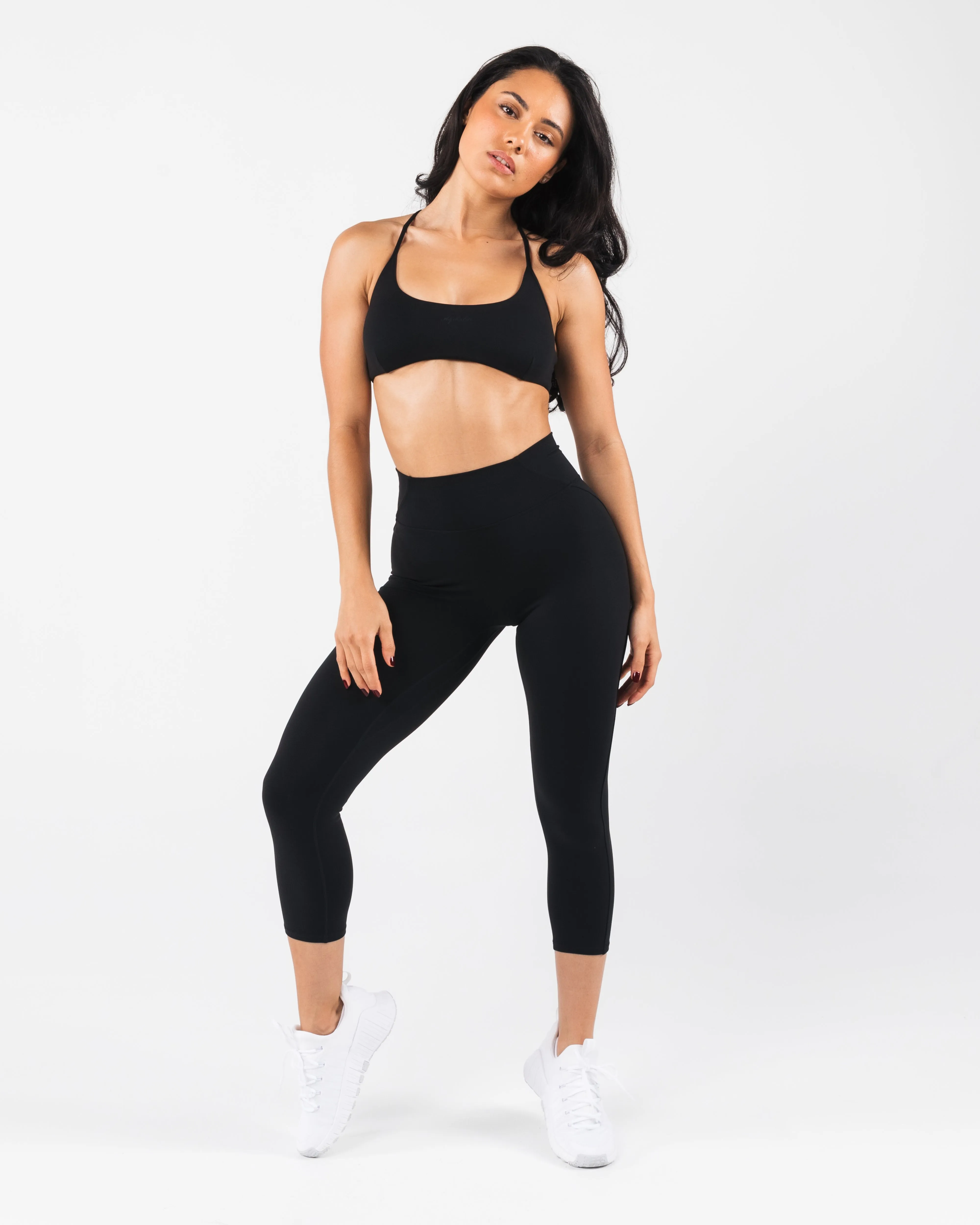 Aura Ultra-High Rise Capri - Black sold by Alphalete product image thumbnail 2