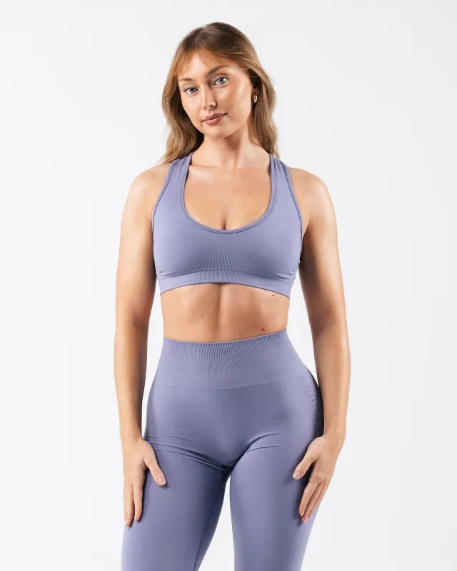 Amplify Contour Bra - Steel sold by Alphalete