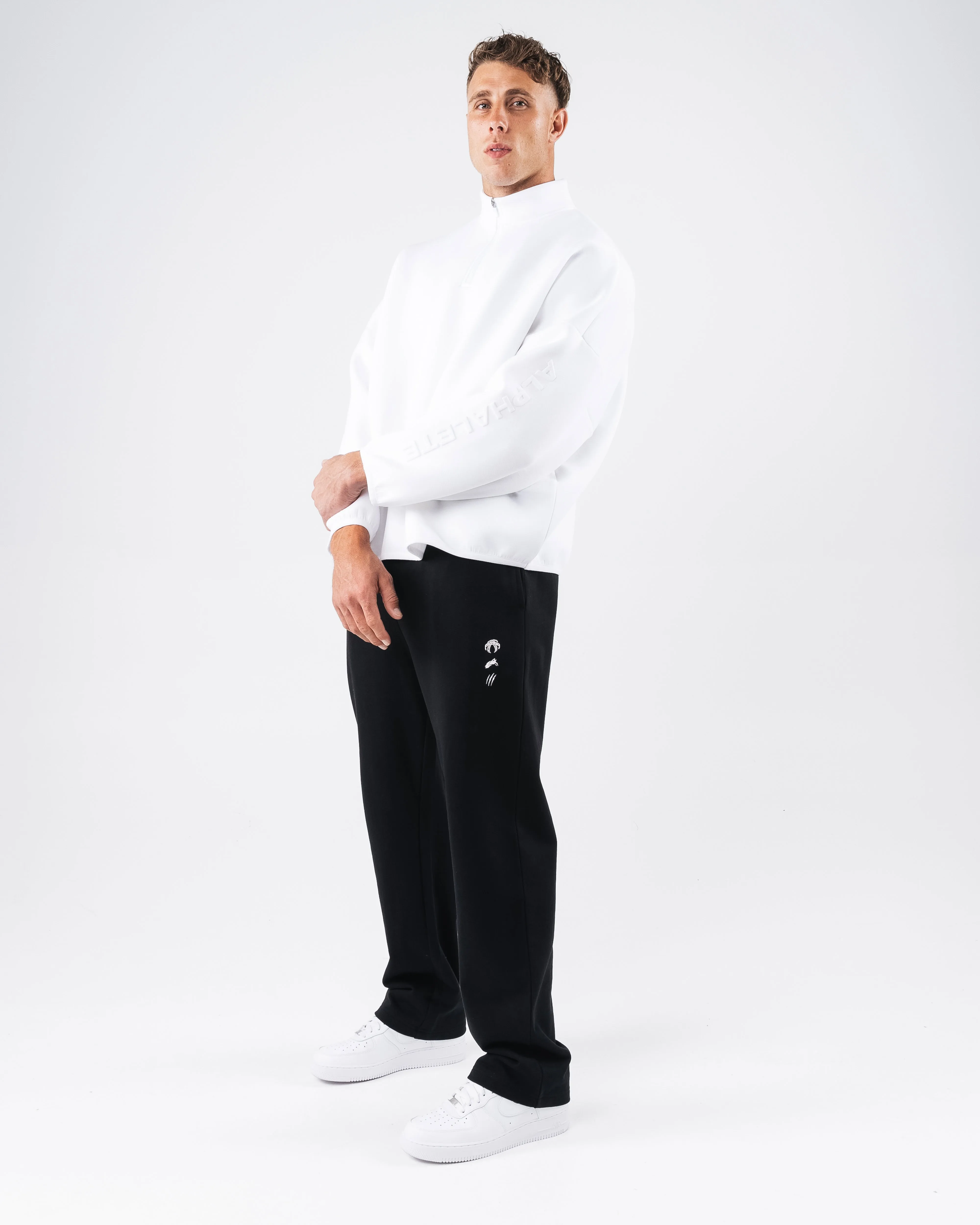 ELMTS Quarter Zip - White sold by Alphalete product image thumbnail 2