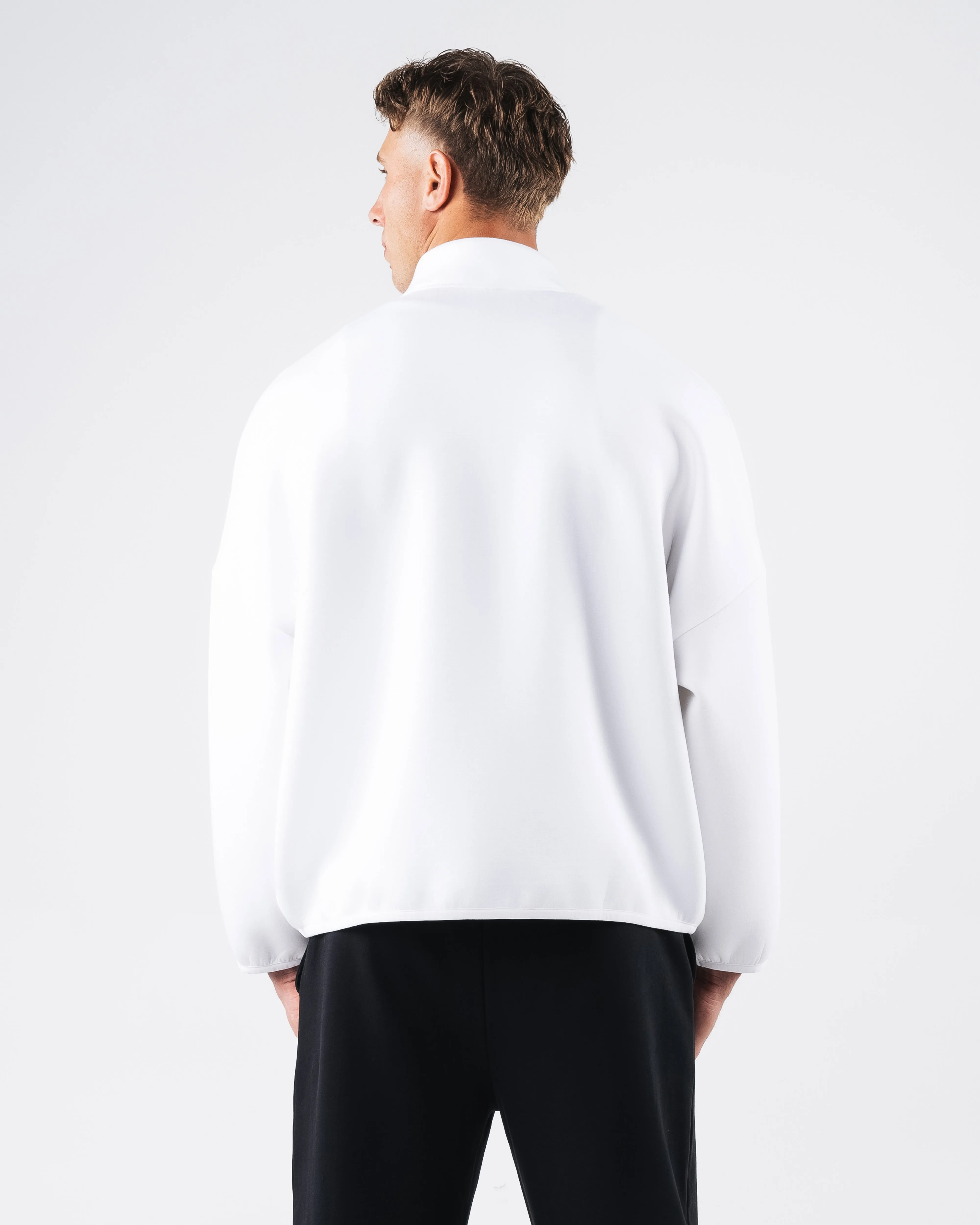 ELMTS Quarter Zip - White sold by Alphalete product image thumbnail 5
