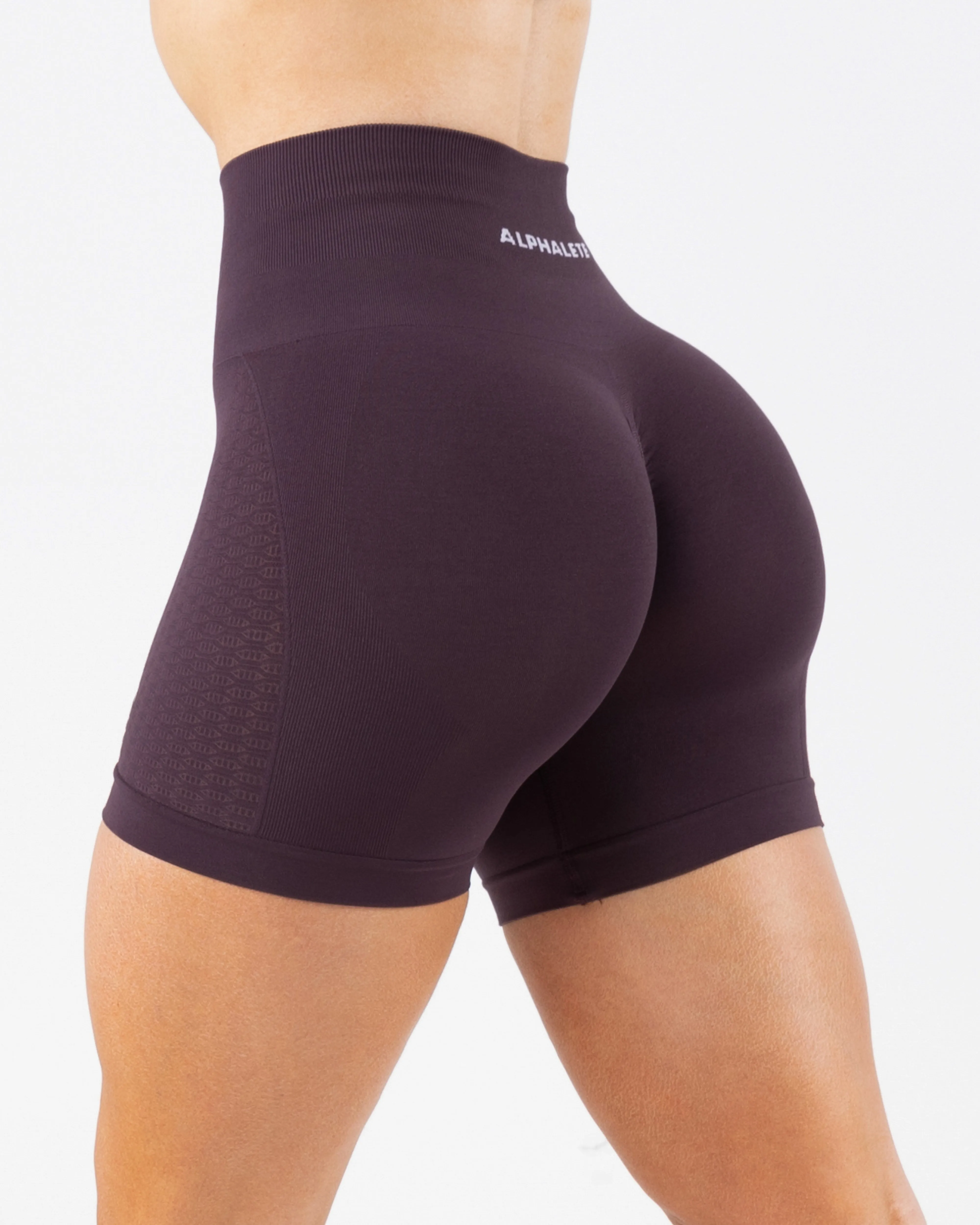 Amplify Contour Short 5" - Black Garnet sold by Alphalete