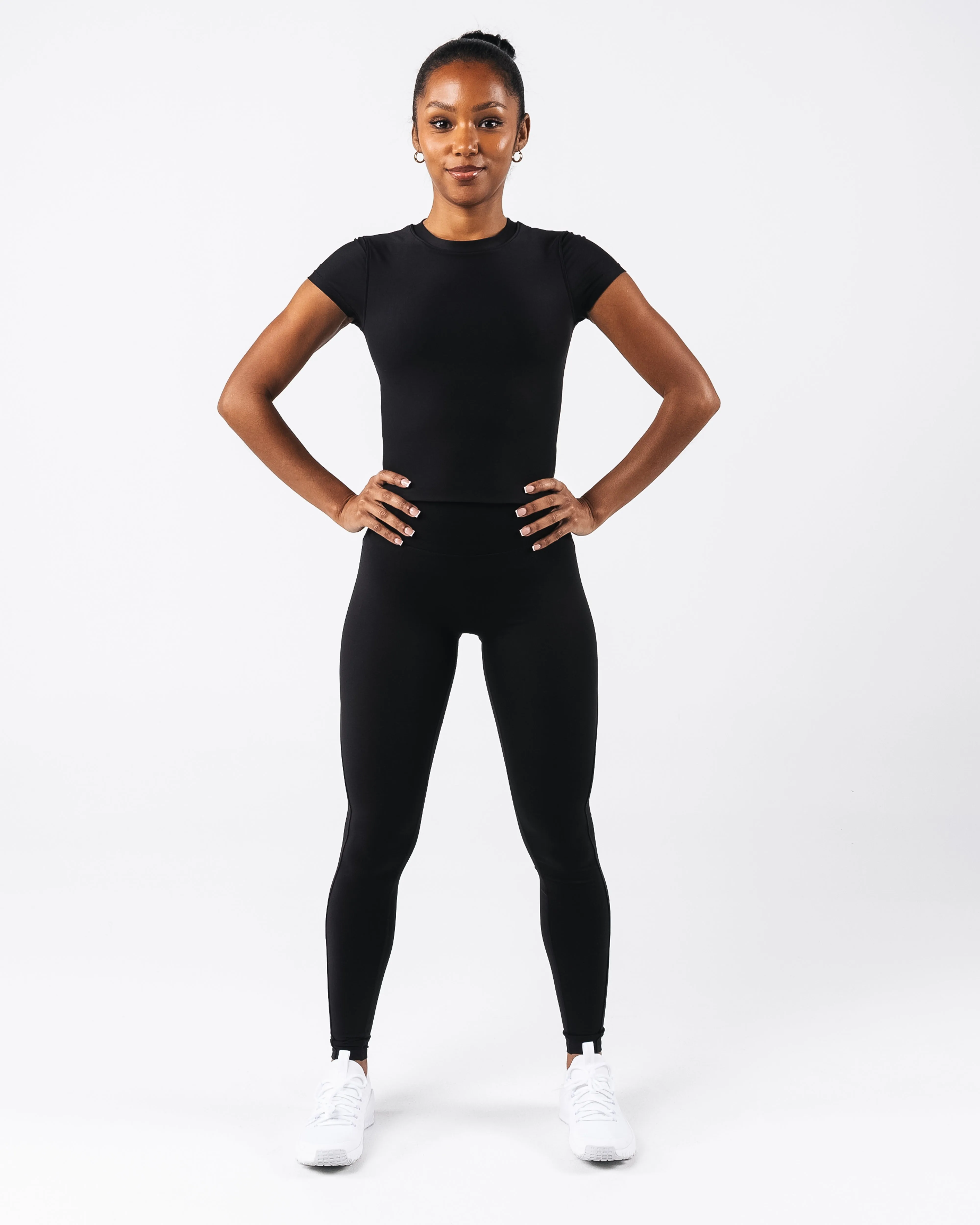 Basics Tee - Black sold by Alphalete product image thumbnail 2