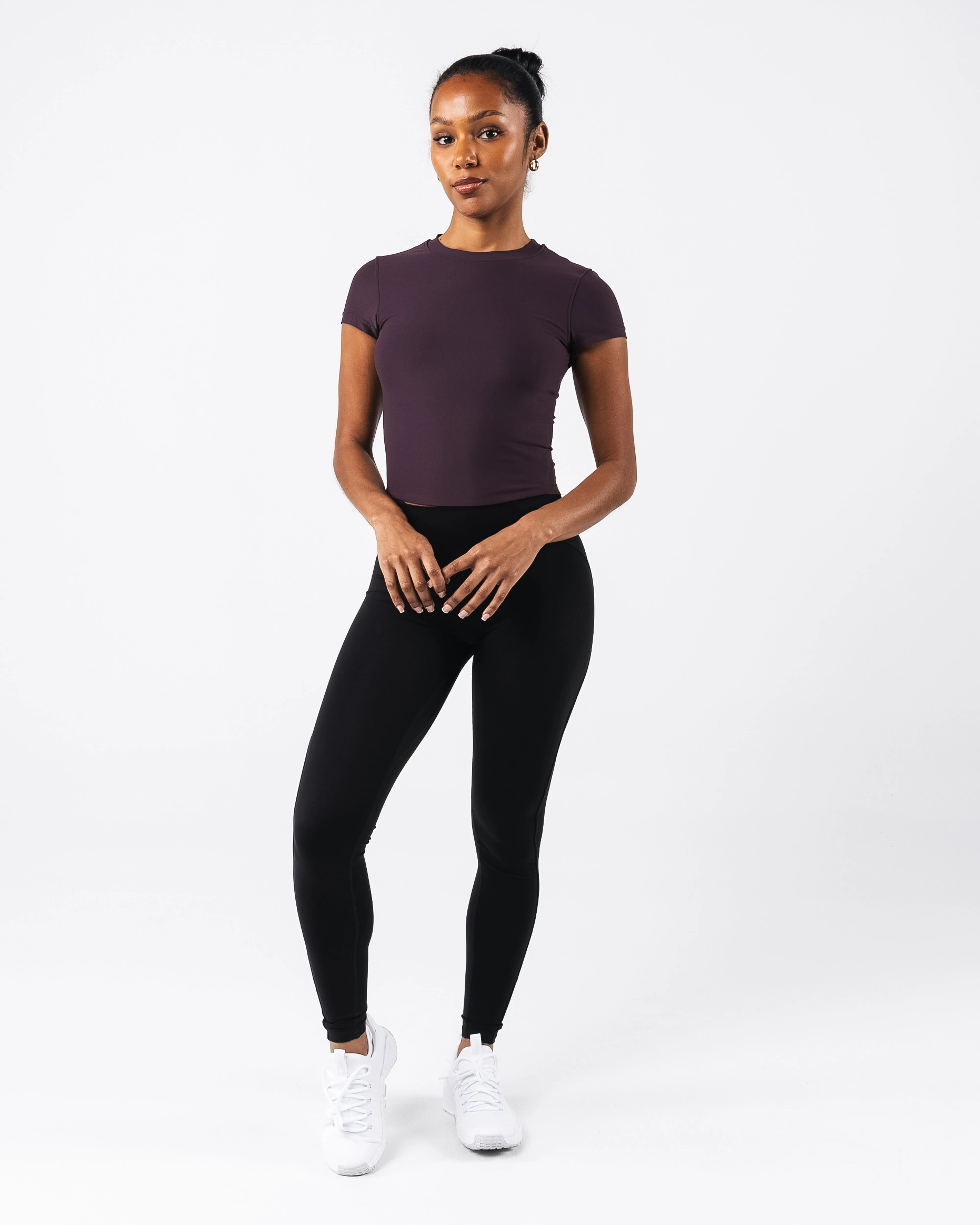 Basics Tee - Black Garnet sold by Alphalete product image thumbnail 2