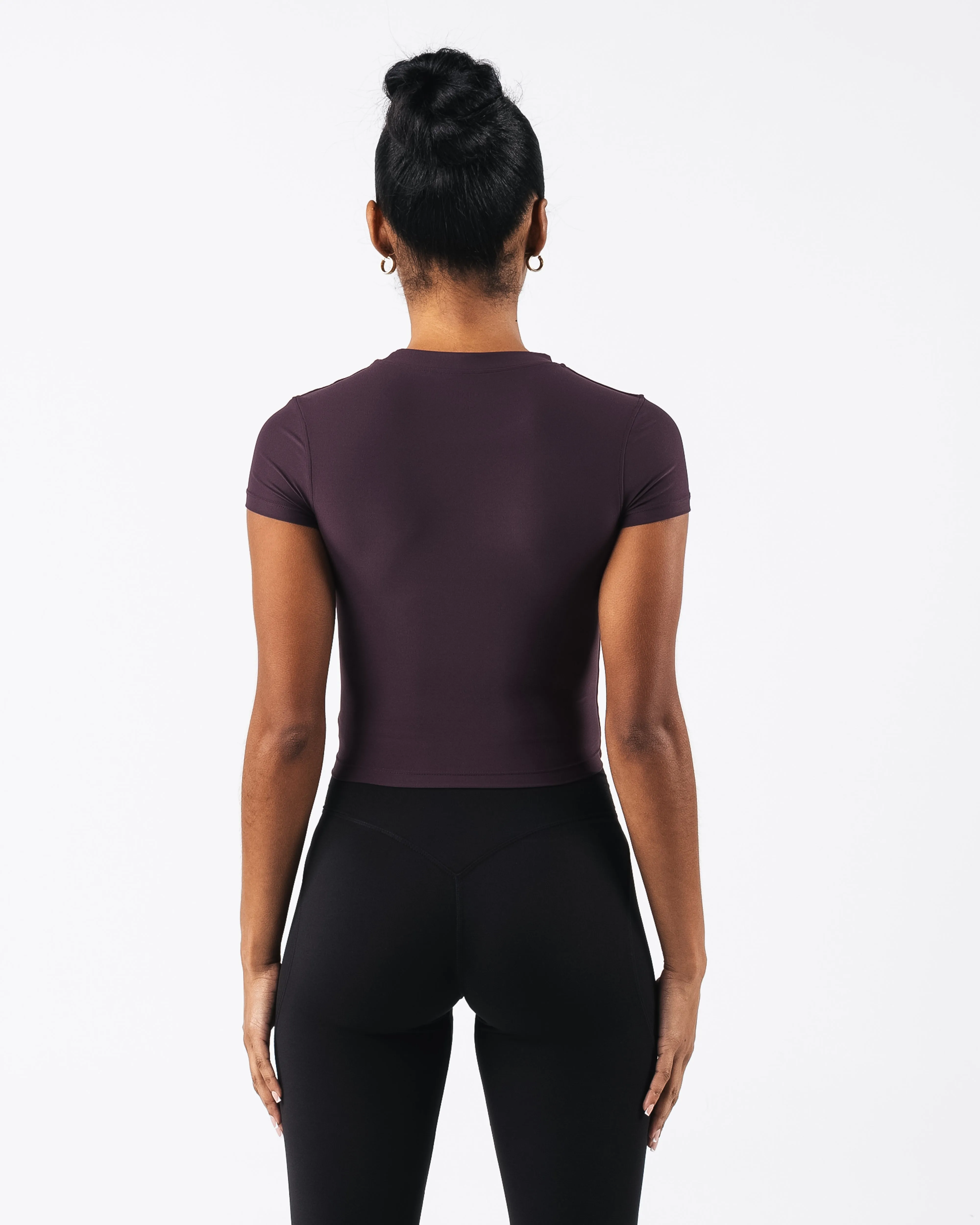 Basics Tee - Black Garnet sold by Alphalete product image thumbnail 4