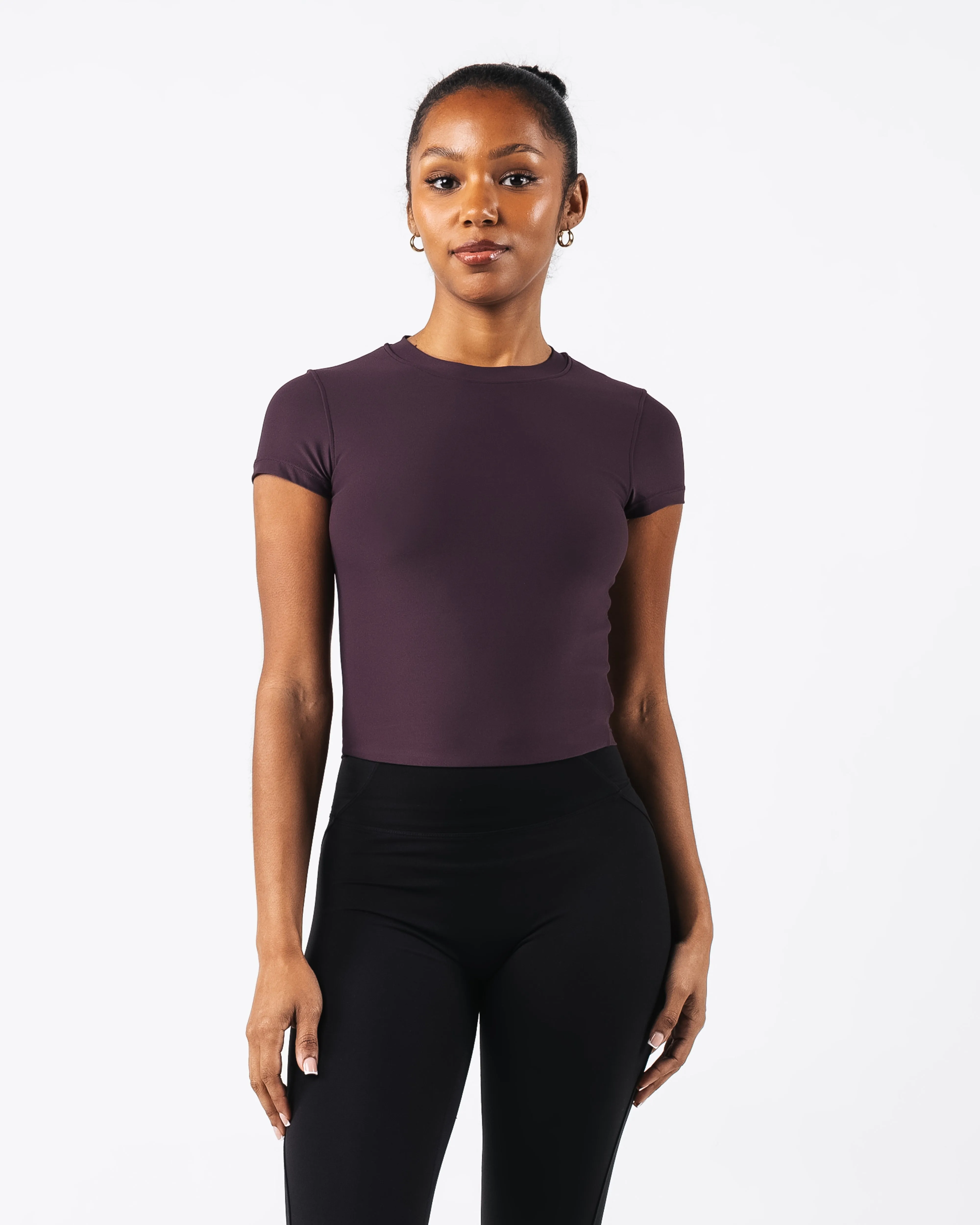 Basics Tee - Black Garnet sold by Alphalete