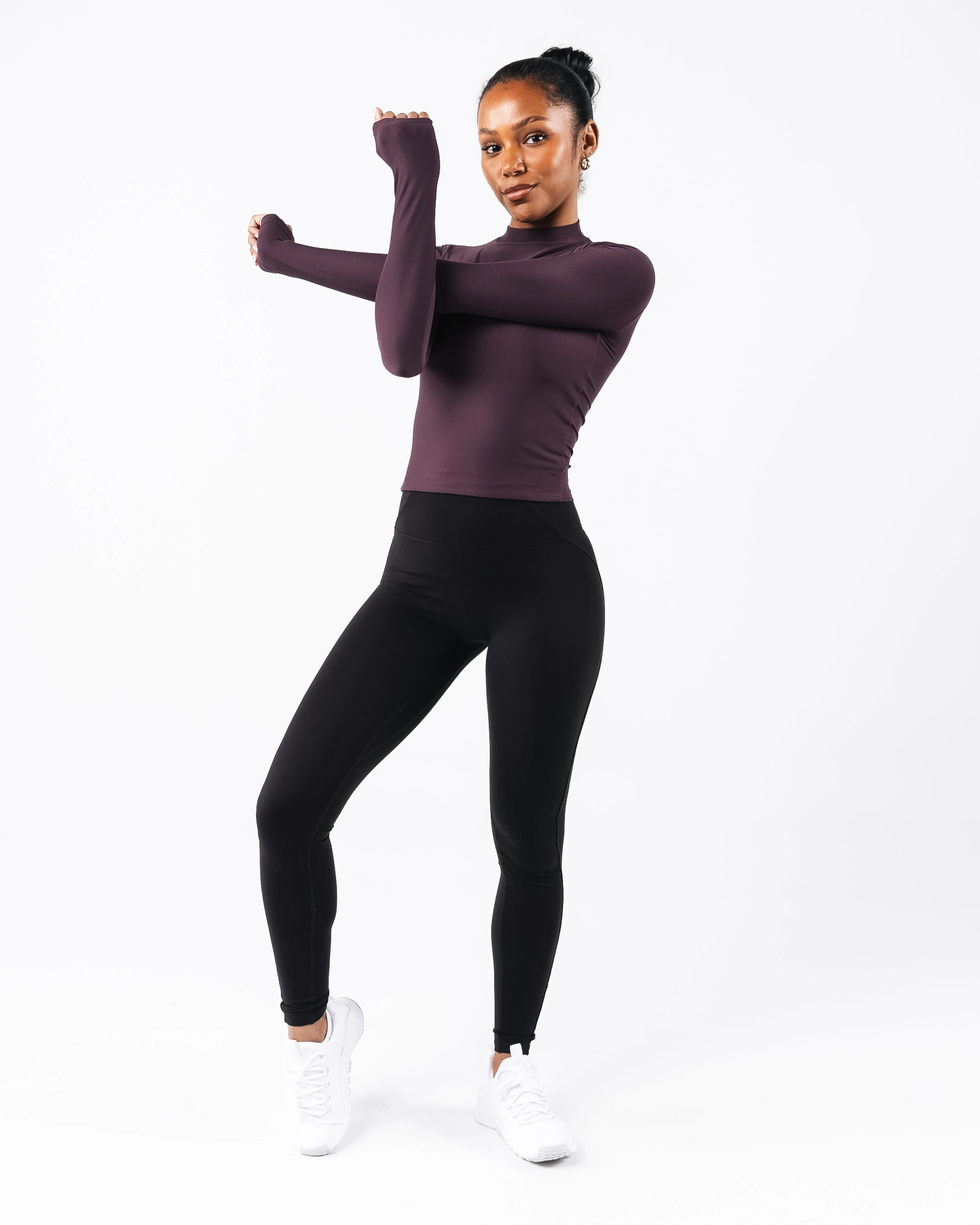 Basics Turtleneck - Black Garnet sold by Alphalete product image thumbnail 2