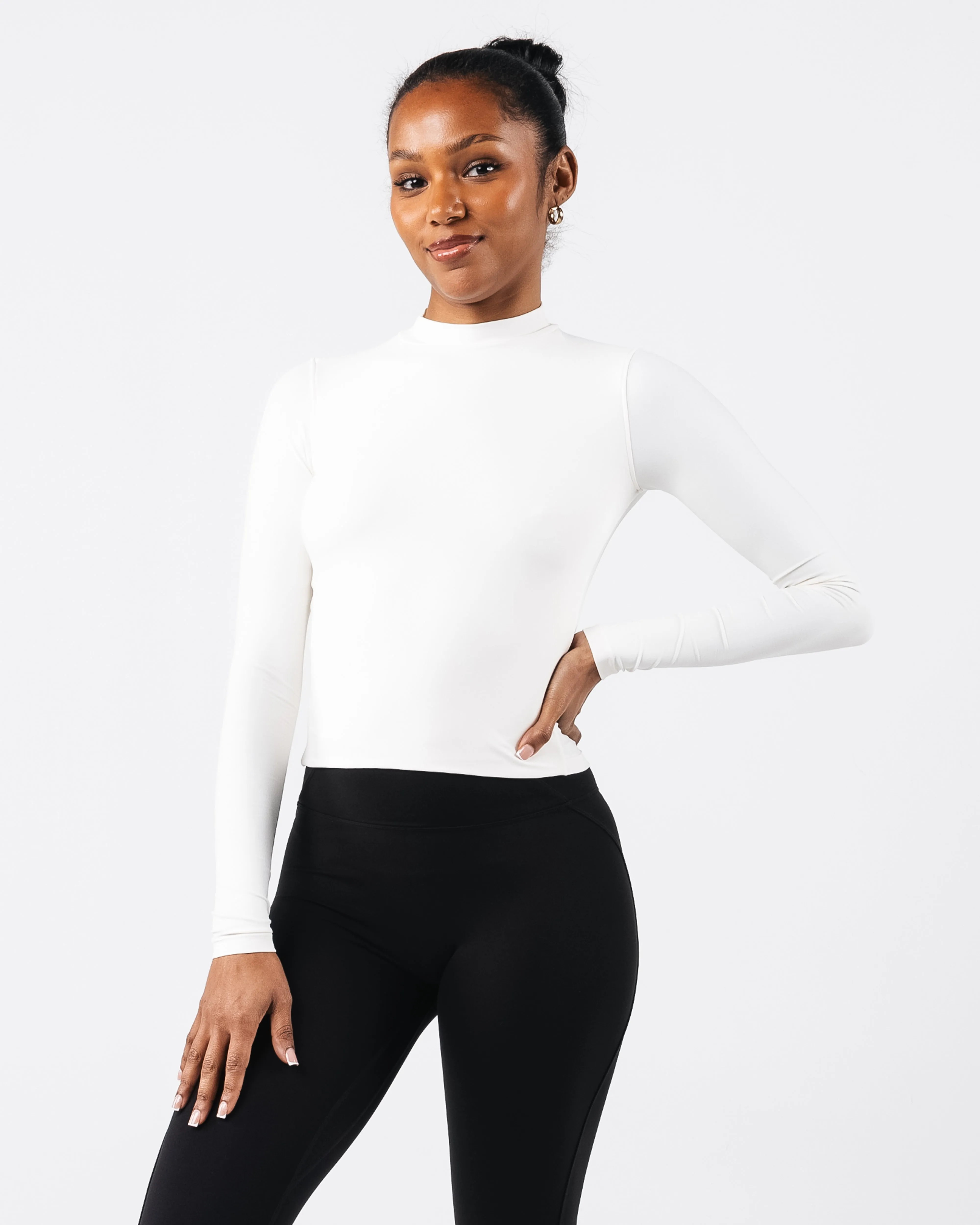 Basics Turtleneck - Lace sold by Alphalete product image thumbnail 3