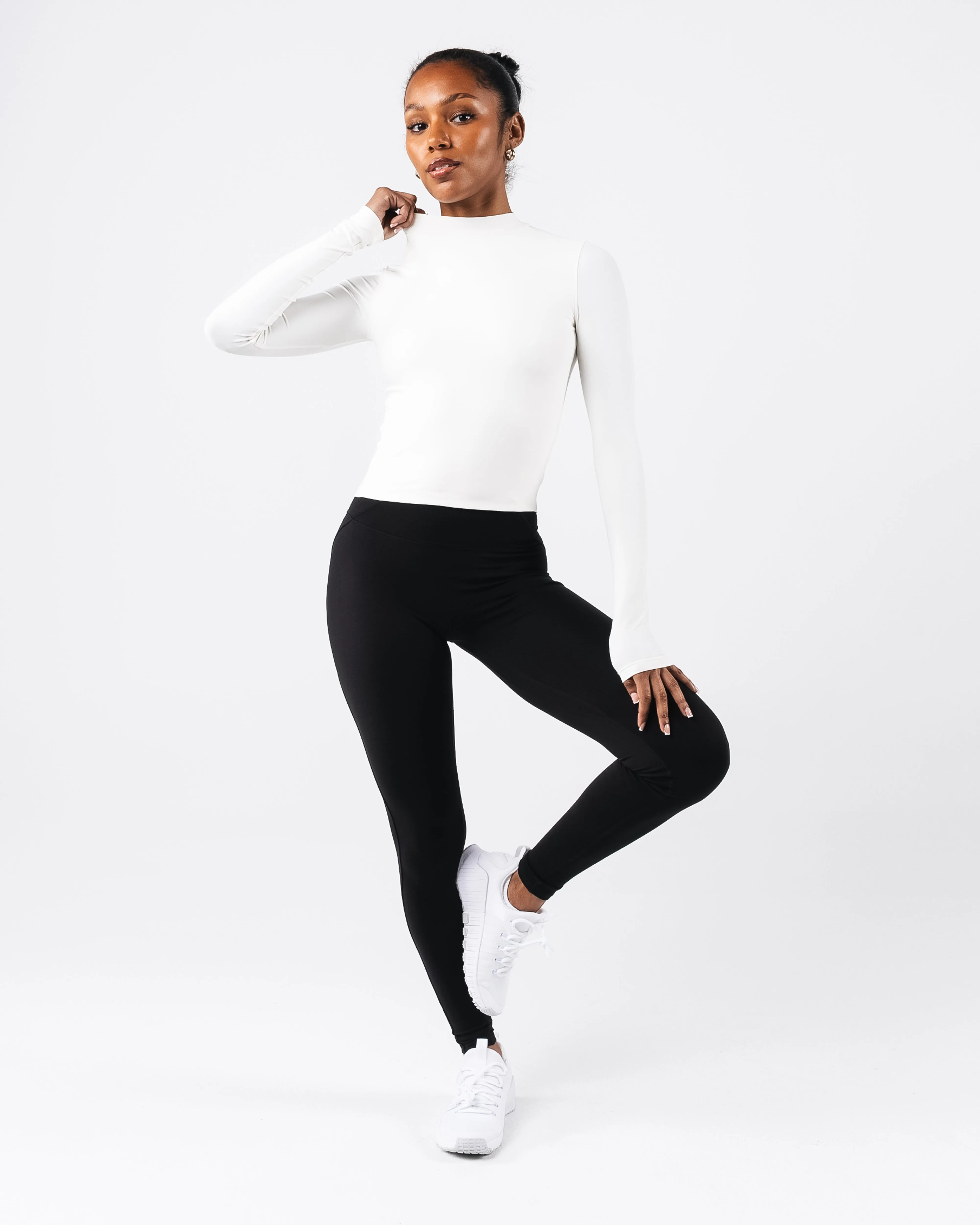 Basics Turtleneck - Lace sold by Alphalete product image thumbnail 2