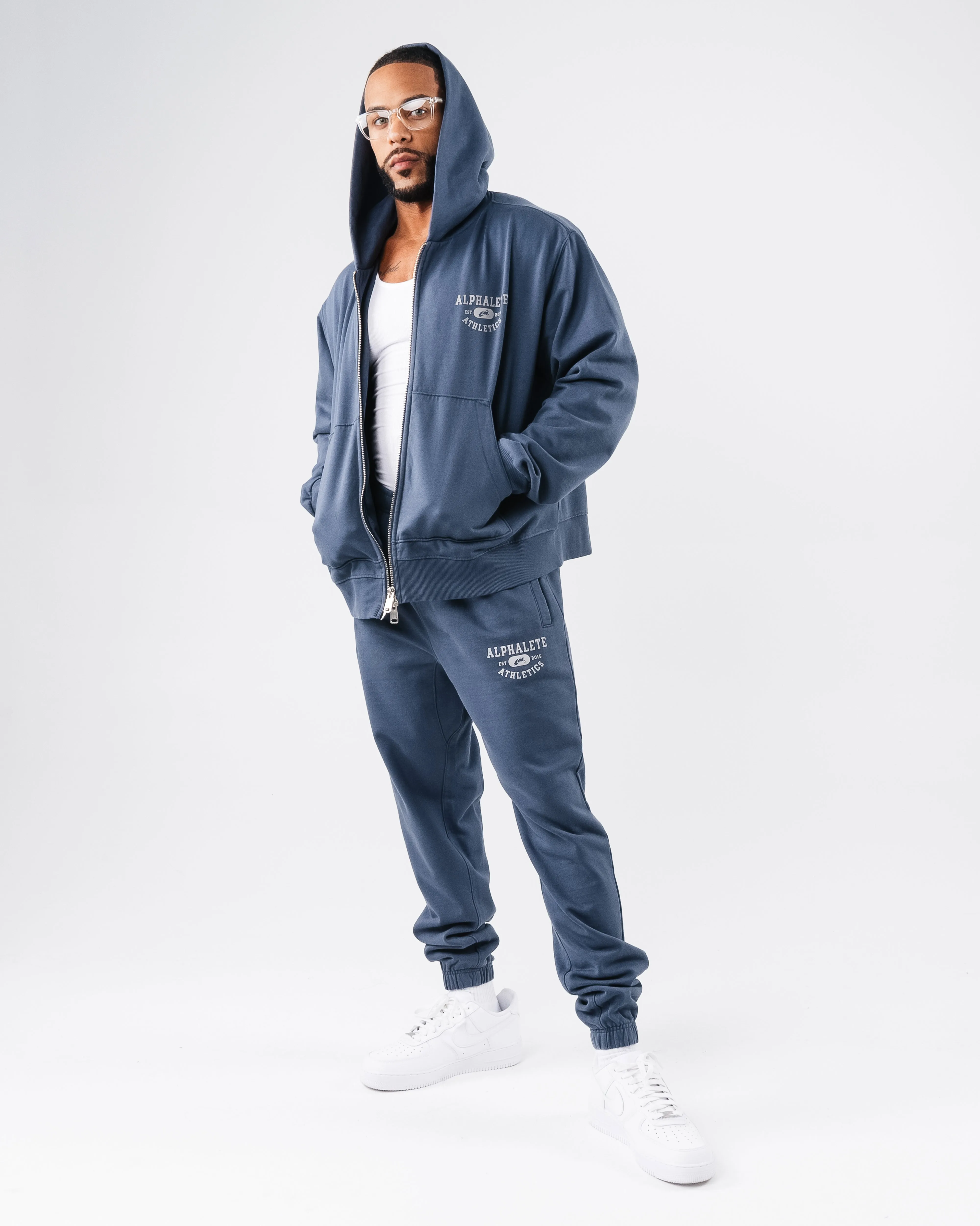 Member Vintage Zip Up - Marine sold by Alphalete product image thumbnail 2