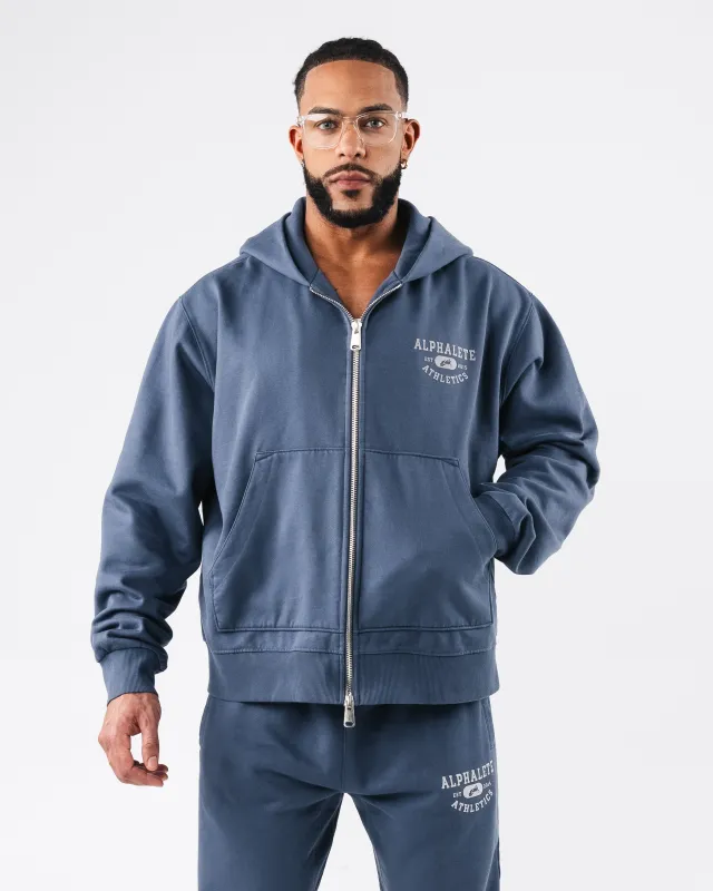Member Vintage Zip Up - Marine sold by Alphalete