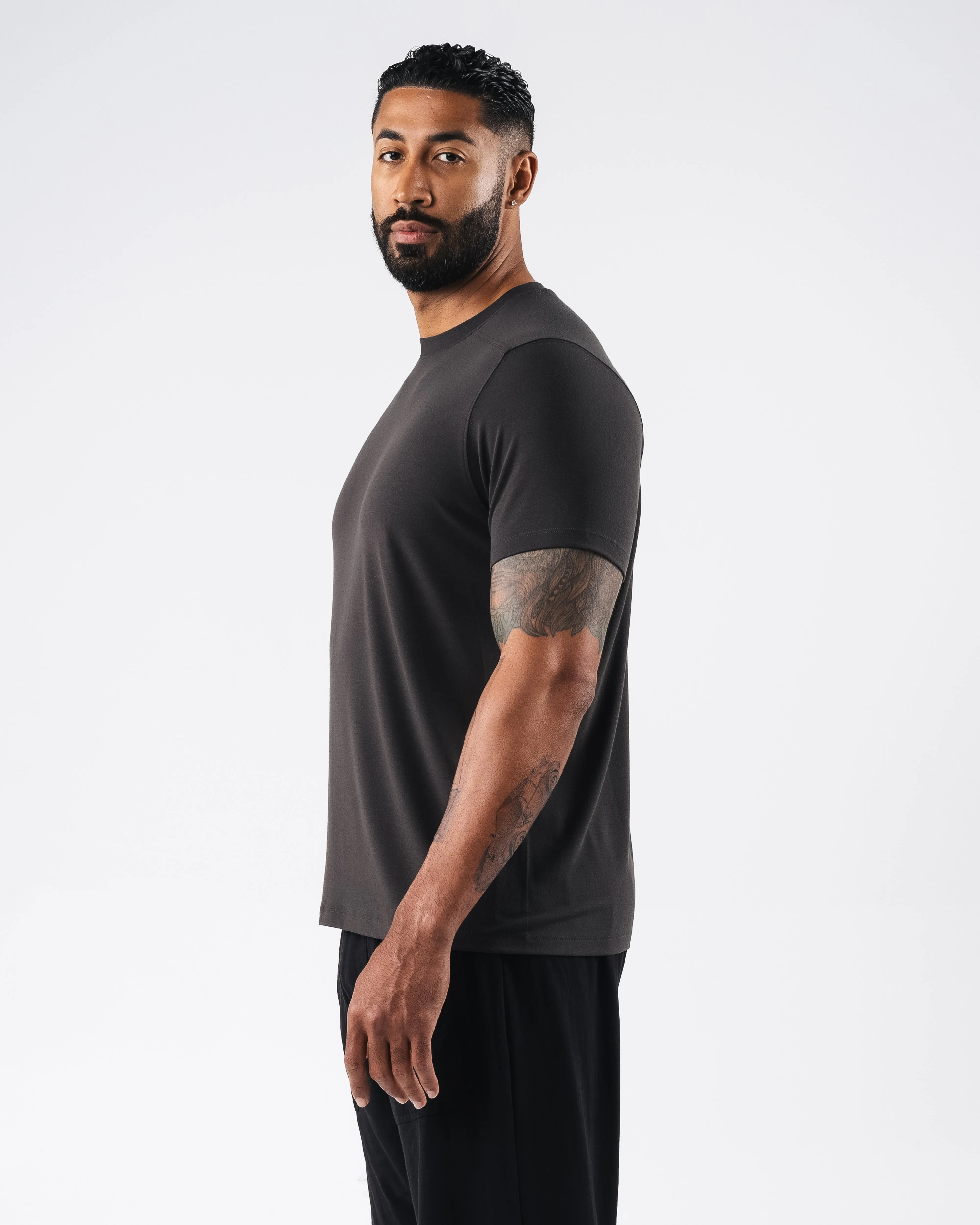 Zero Accent Tee - Dark Grey sold by Alphalete product image thumbnail 3