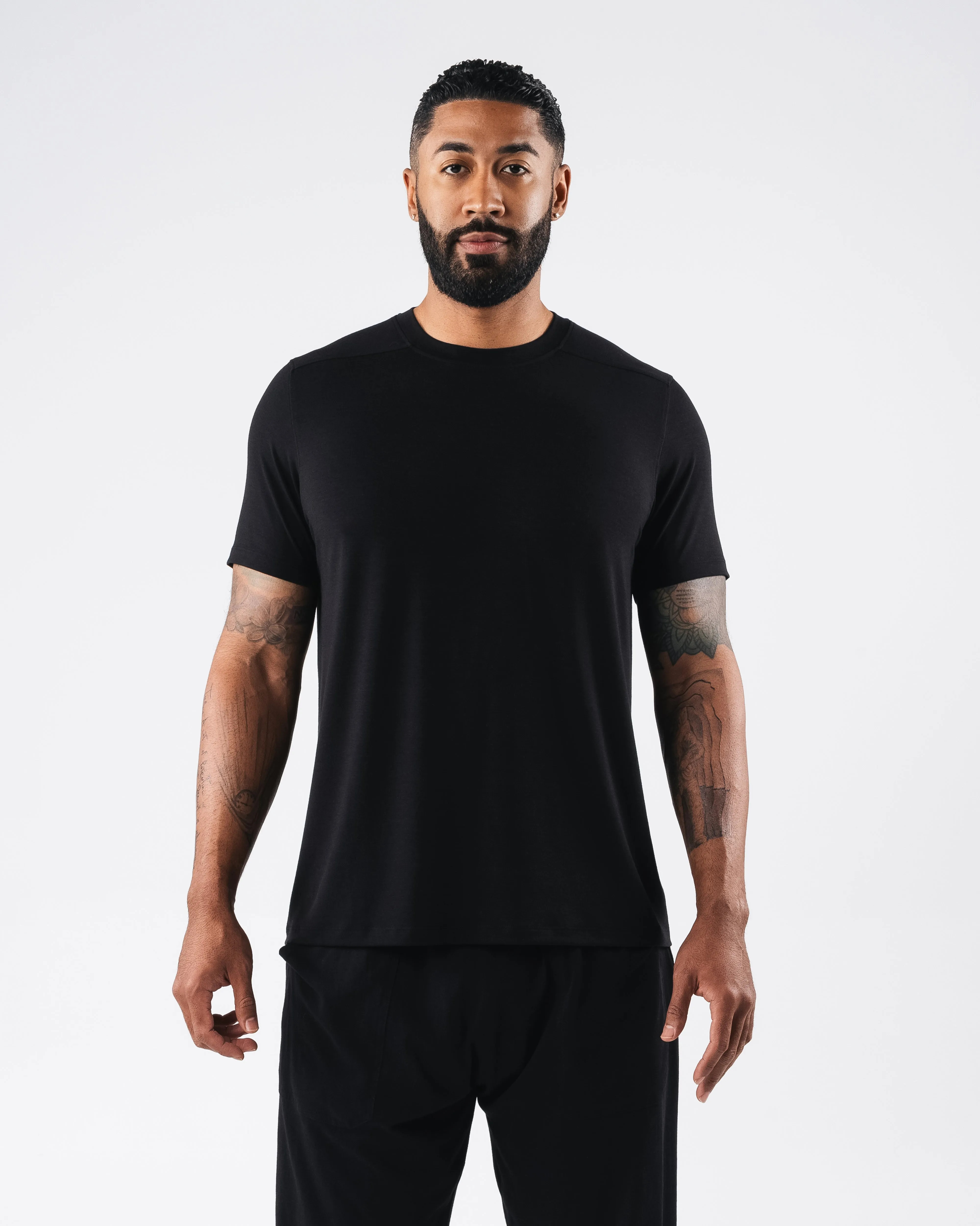 Zero Accent Tee - Black sold by Alphalete