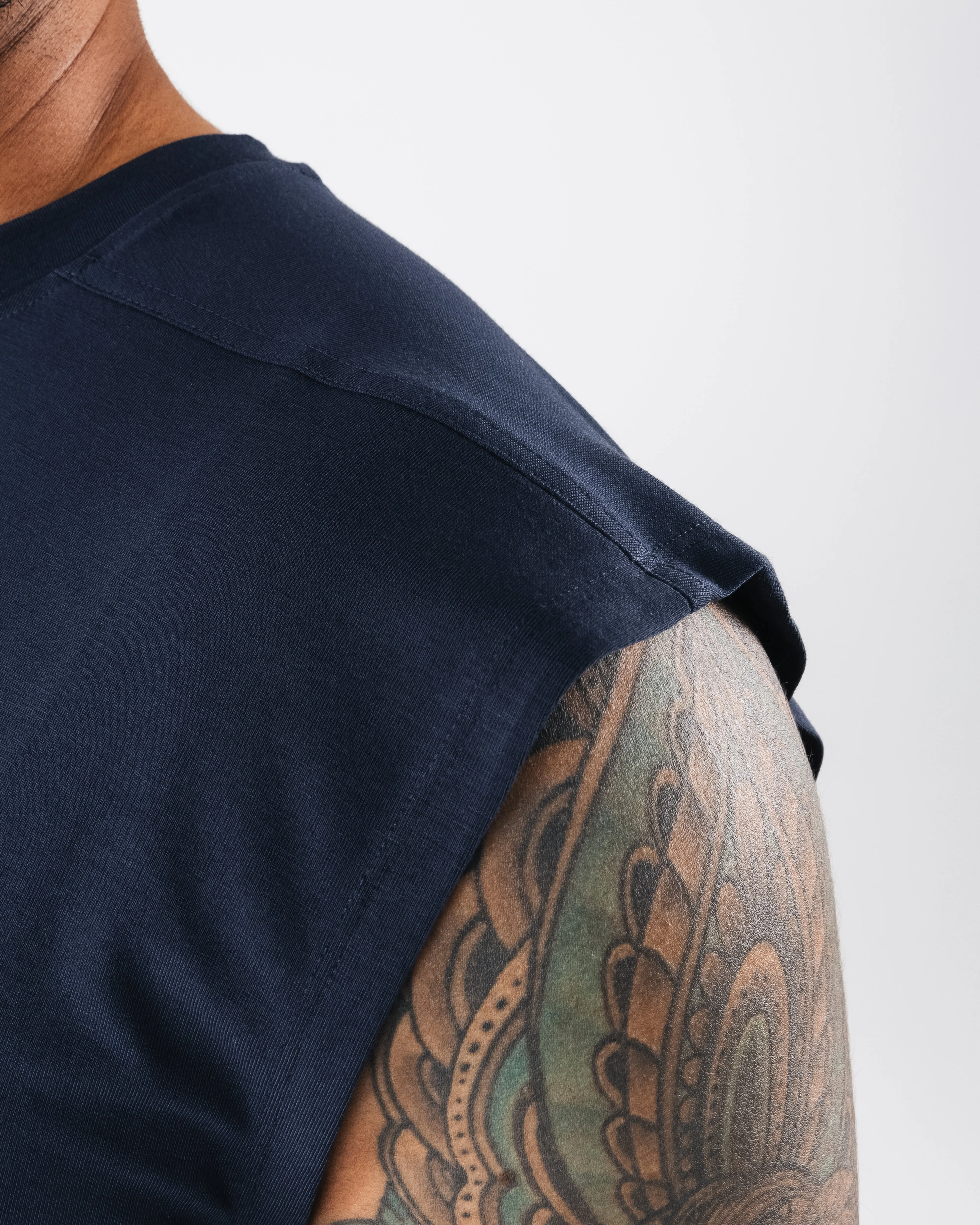 Zero Accent Tank - Dark Navy sold by Alphalete product image thumbnail 5